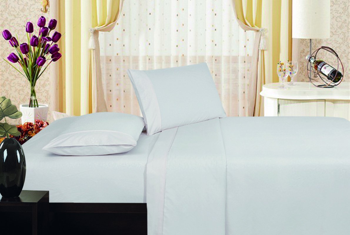 Decor&More 1800 Series Vine Embossed Sheet Set Faith-Hope-Love-Home-Decor
