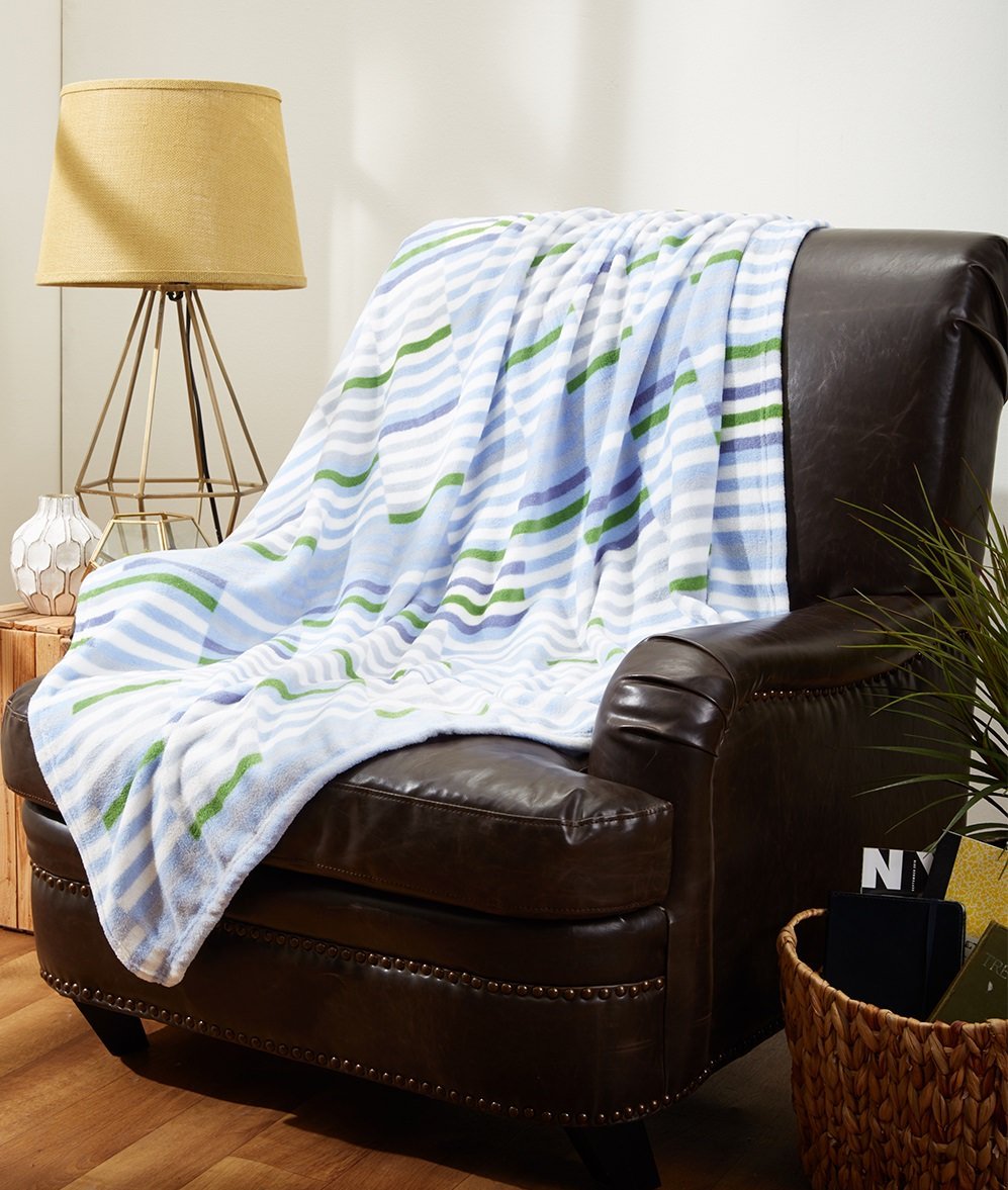 Decor&More Home Essentials Cameo Microplush Blanket Faith-Hope-Love-Home-Decor