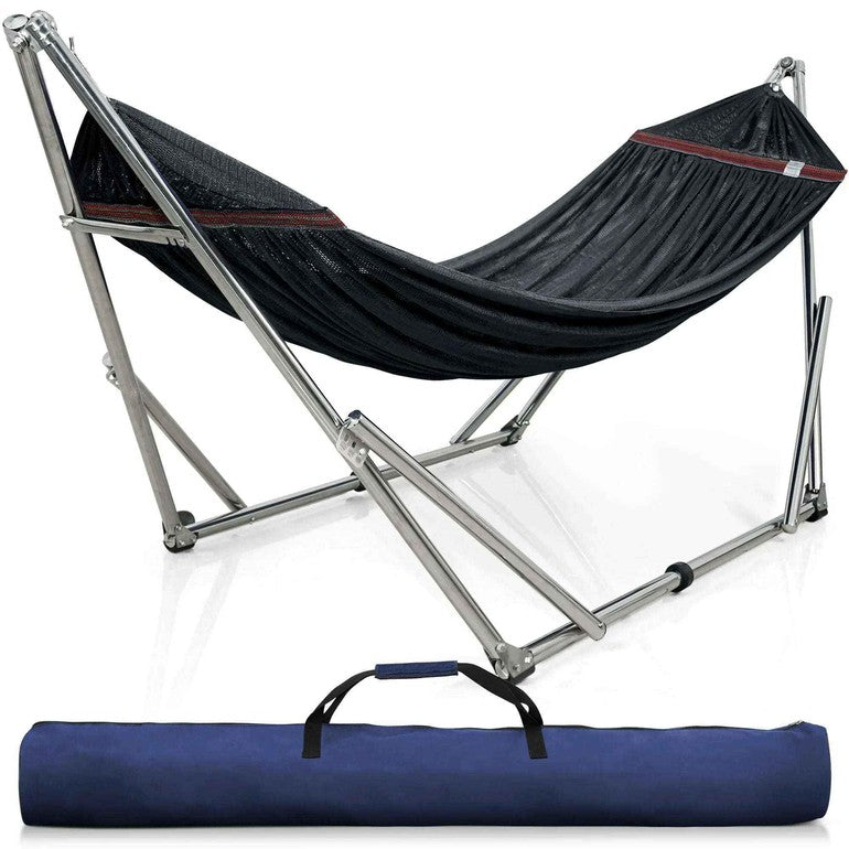 Tranquillo Original Stainless Steel Hammock Stand for Ultimate Relaxation Megsu