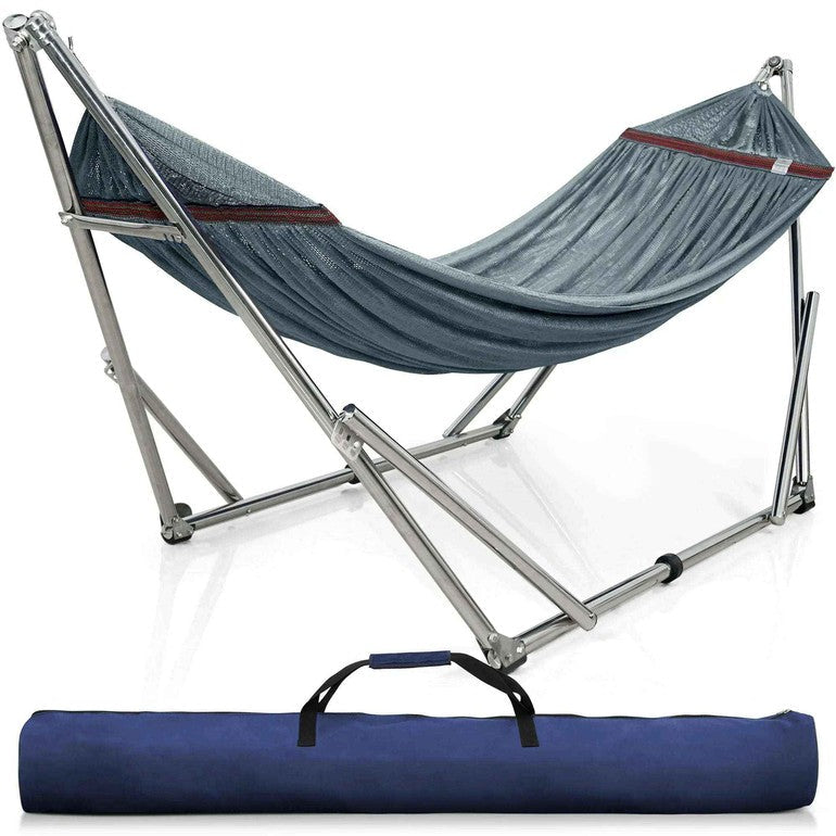 Tranquillo Original Stainless Steel Hammock Stand for Ultimate Relaxation Megsu