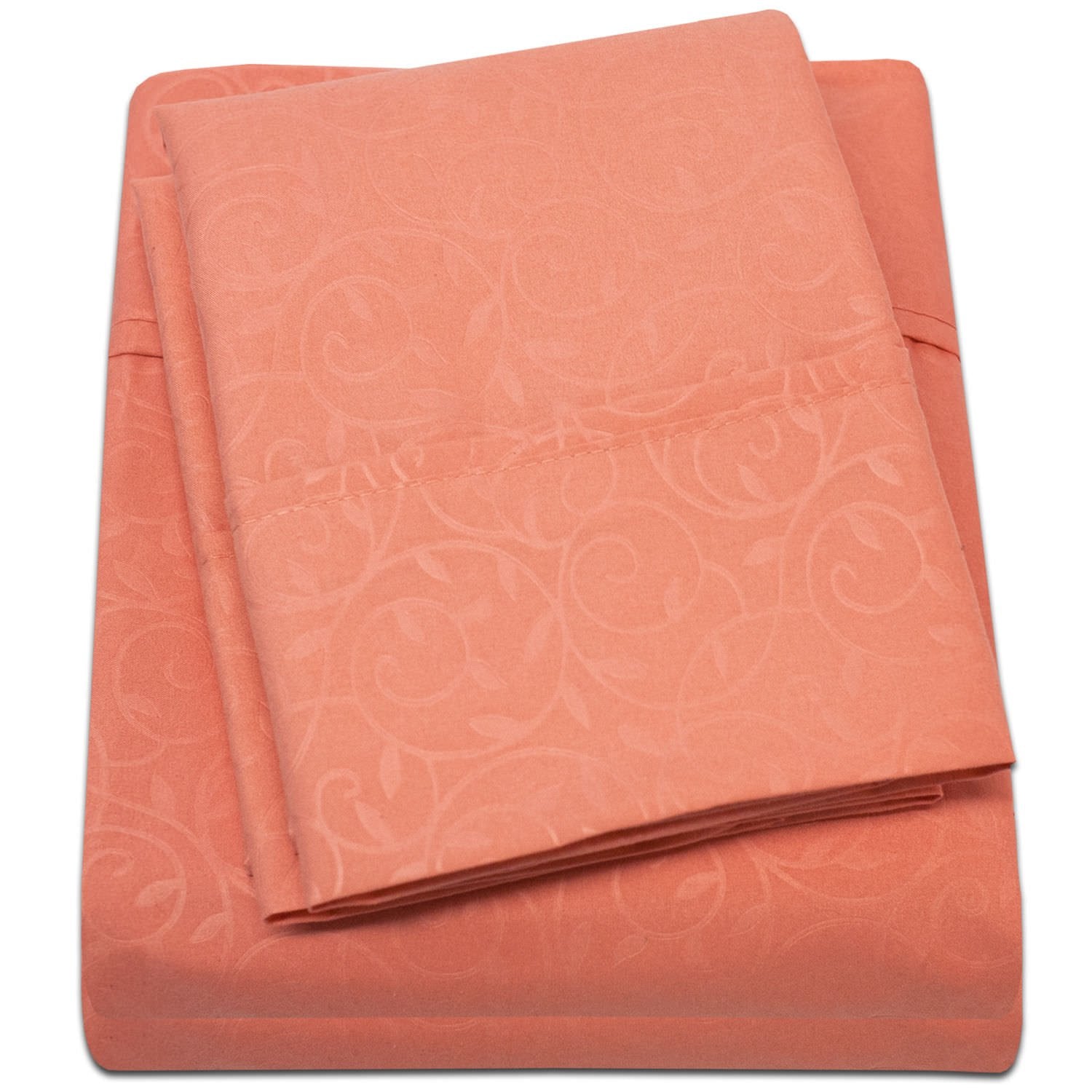 Decor&More 1800 Series Vine Embossed Sheet Set Faith-Hope-Love-Home-Decor