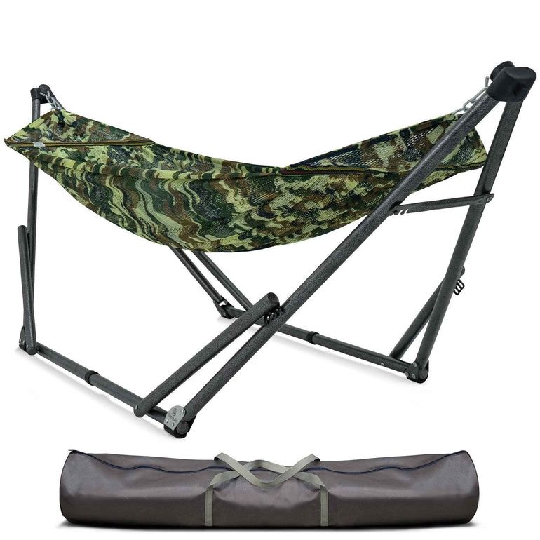 Tranquillo Uniki Collapsible Hammock Stand for Ultimate Relaxation Megsu