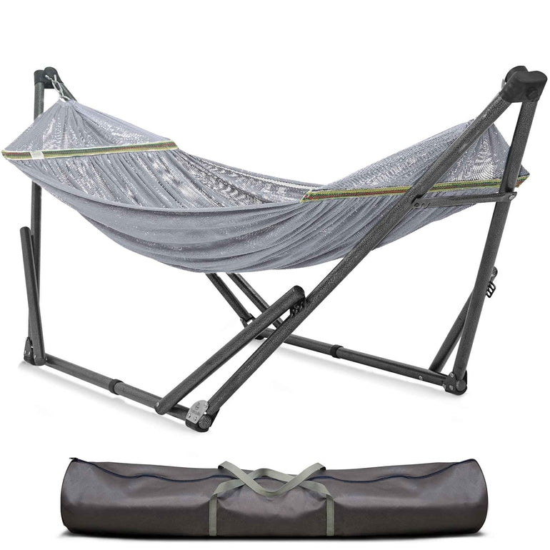 Tranquillo Uniki Collapsible Hammock Stand for Ultimate Relaxation Megsu