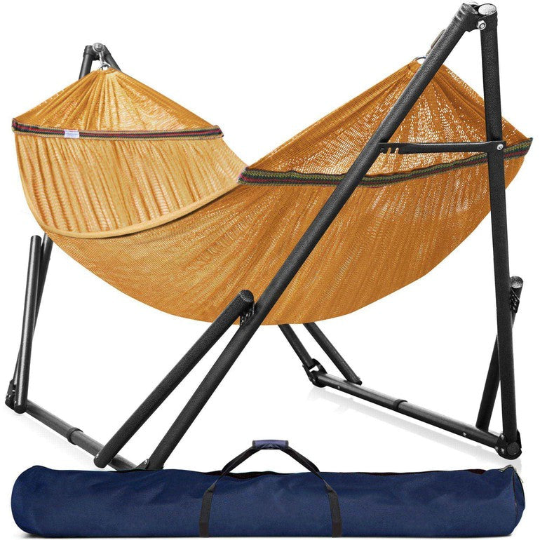 Tranquillo Universal Hammock with Medium Size Stands for Ultimate Relaxation - Ideal Universal Hammock Stands - Medium Size Megsu