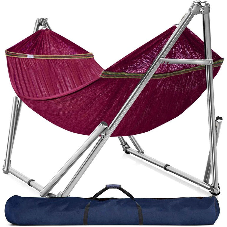 Tranquillo Universal Stainless Steel Hammock Stand for Ultimate Relaxation Megsu