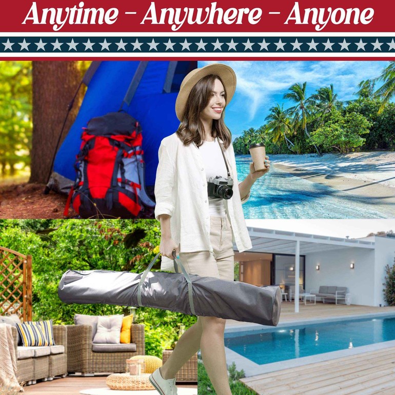 Tranquillo Uniki Collapsible Hammock Stand for Ultimate Relaxation Megsu