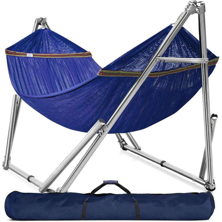 Tranquillo Universal Stainless Steel Hammock Stand for Ultimate Relaxation Megsu