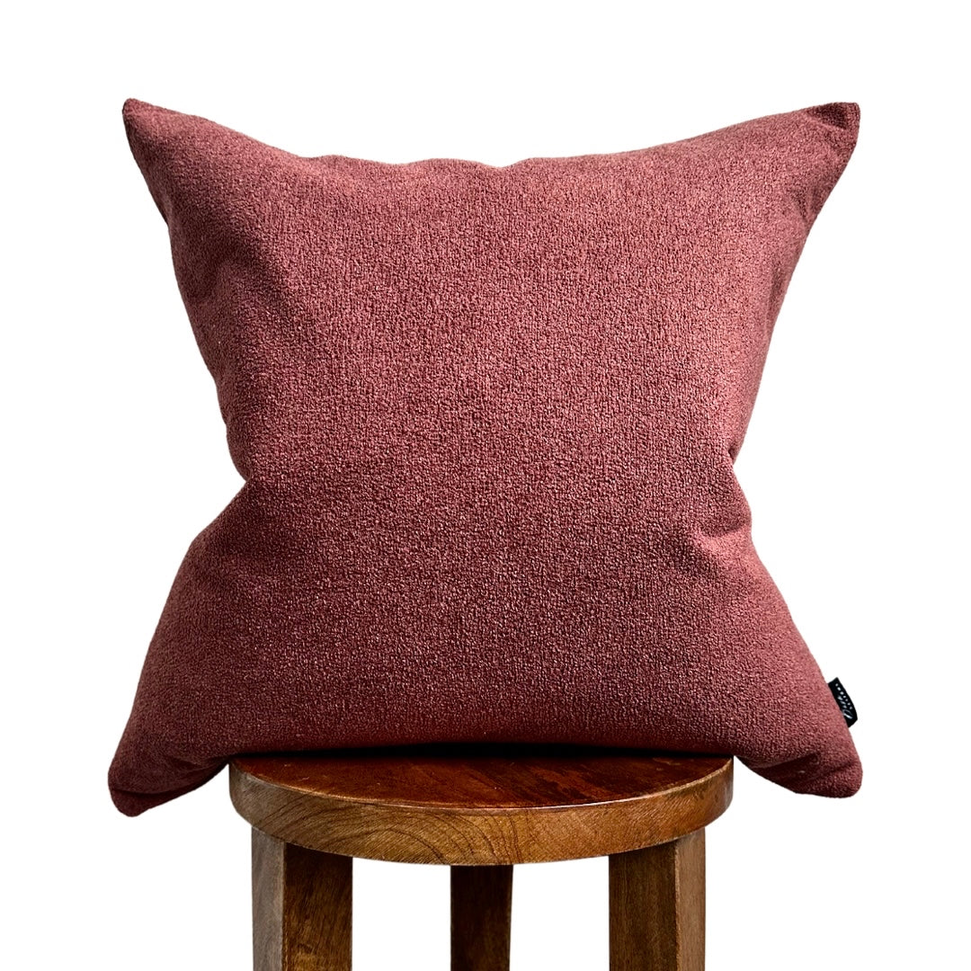 Berry Sherpa Pillow Cover Busa Designs