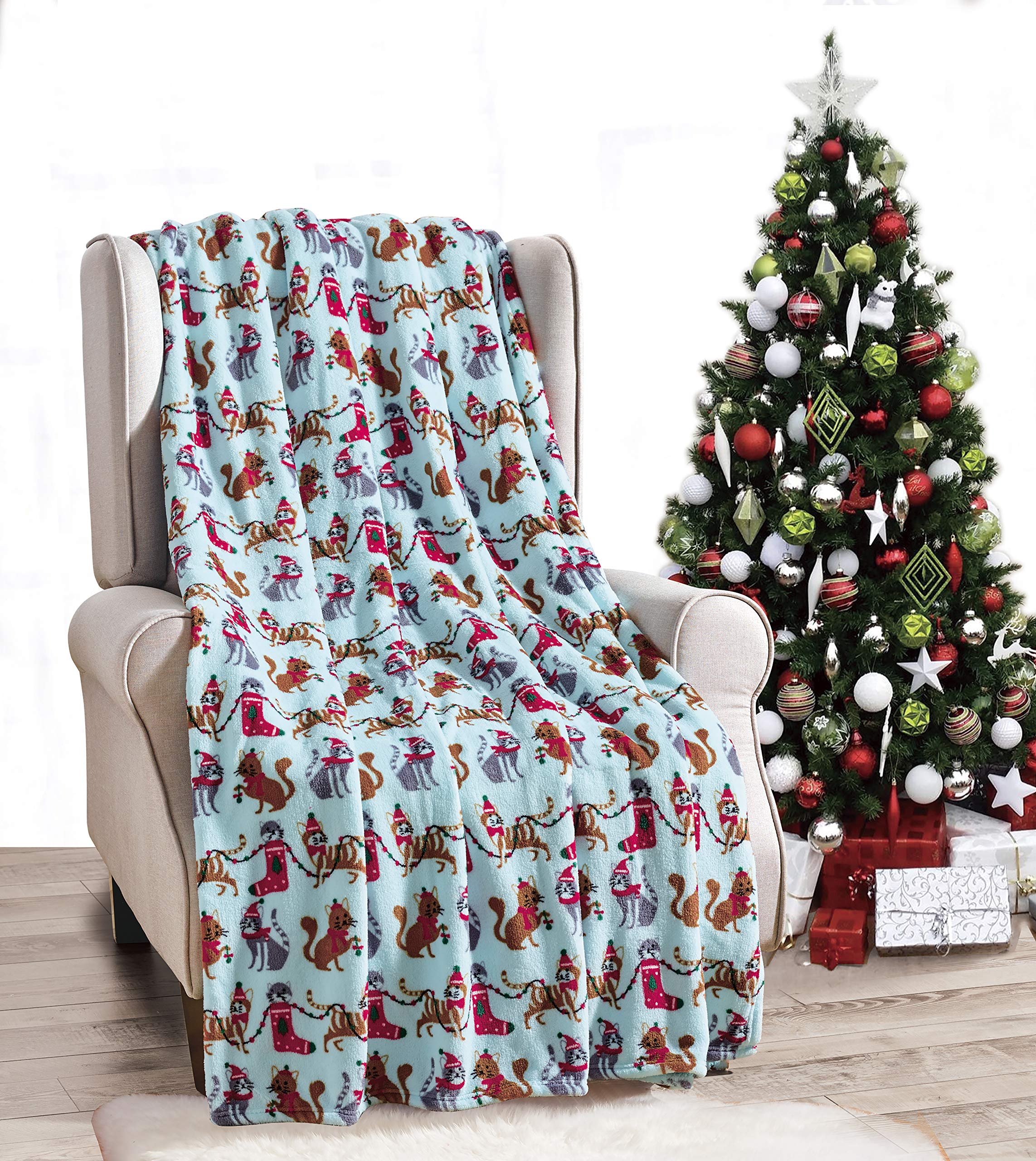 Decor&More Home Essentials Christmas Throw Faith-Hope-Love-Home-Decor