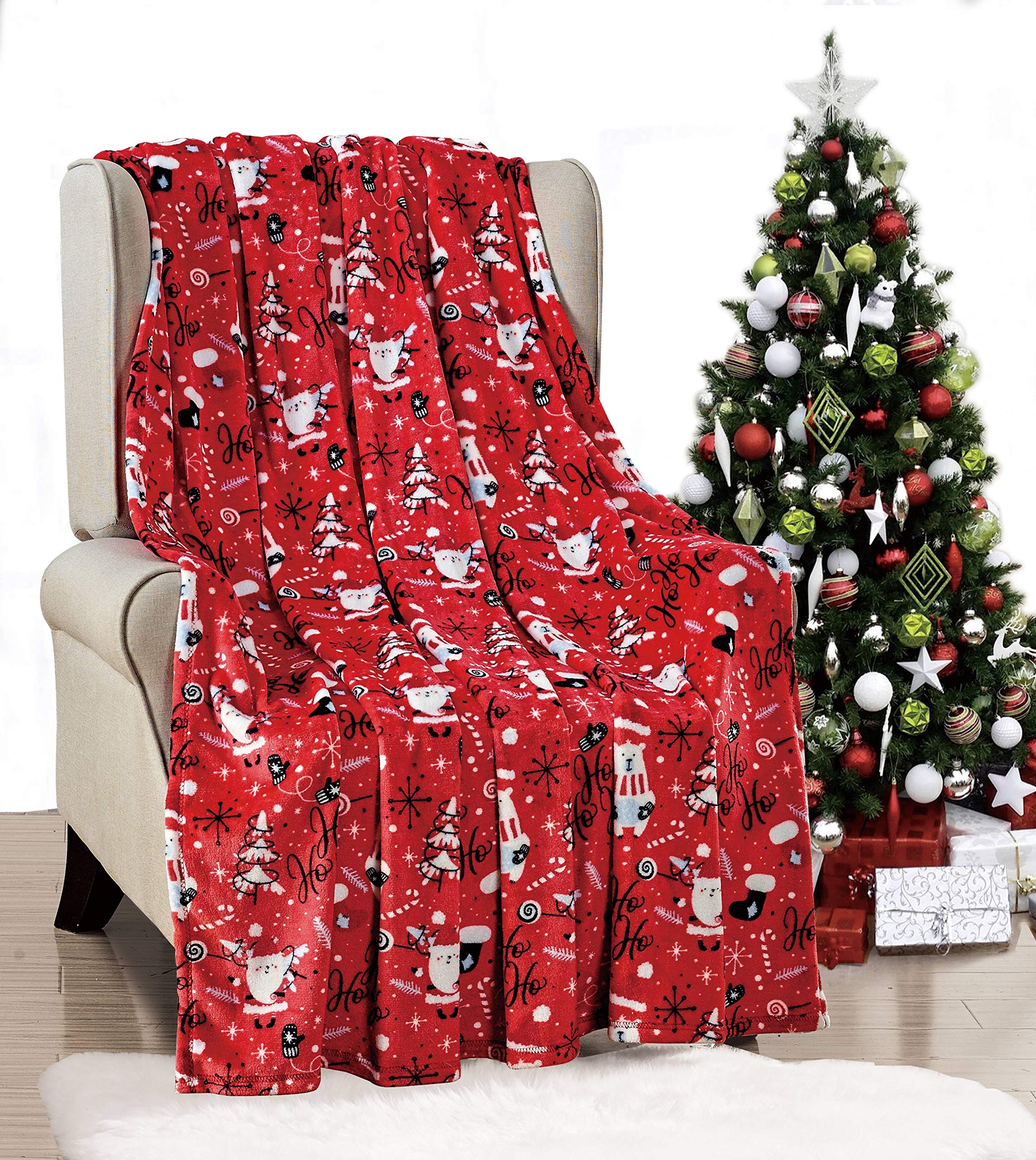 Decor&More Home Essentials Christmas Throw Faith-Hope-Love-Home-Decor