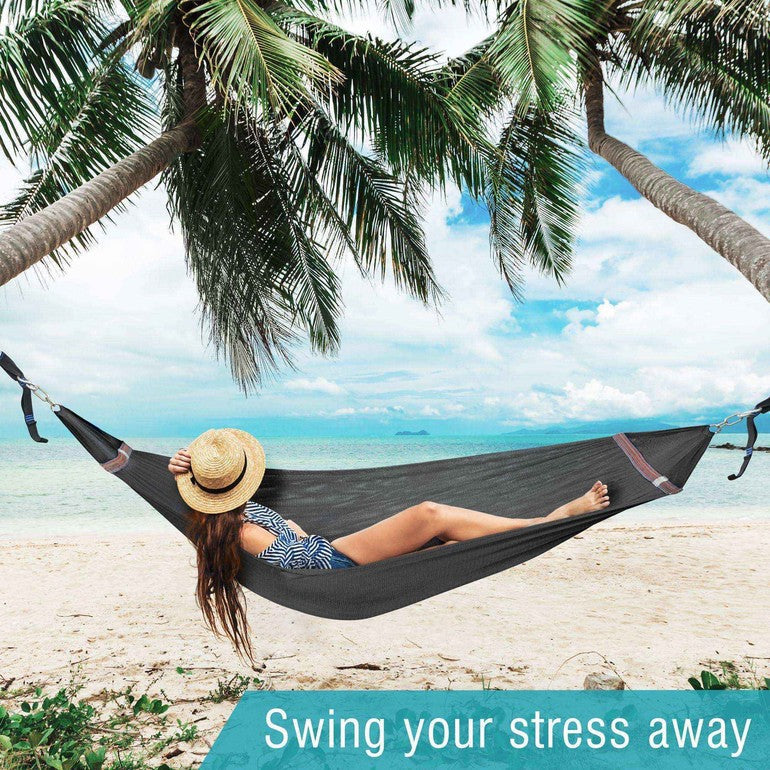 Tranquillo Universal 2-Person Double Hammock for Ultimate Relaxation Megsu