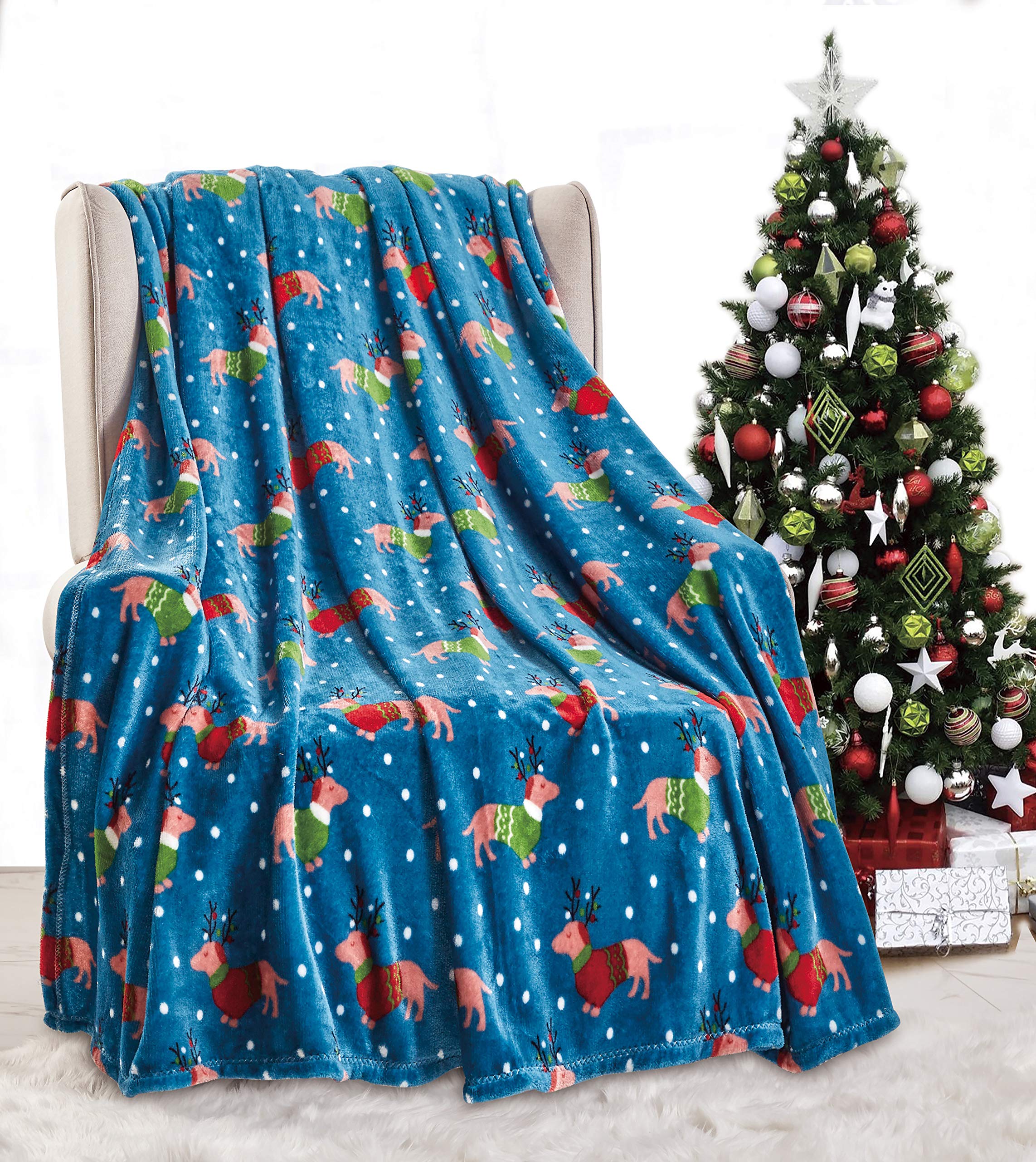 Decor&More Home Essentials Christmas Throw Faith-Hope-Love-Home-Decor