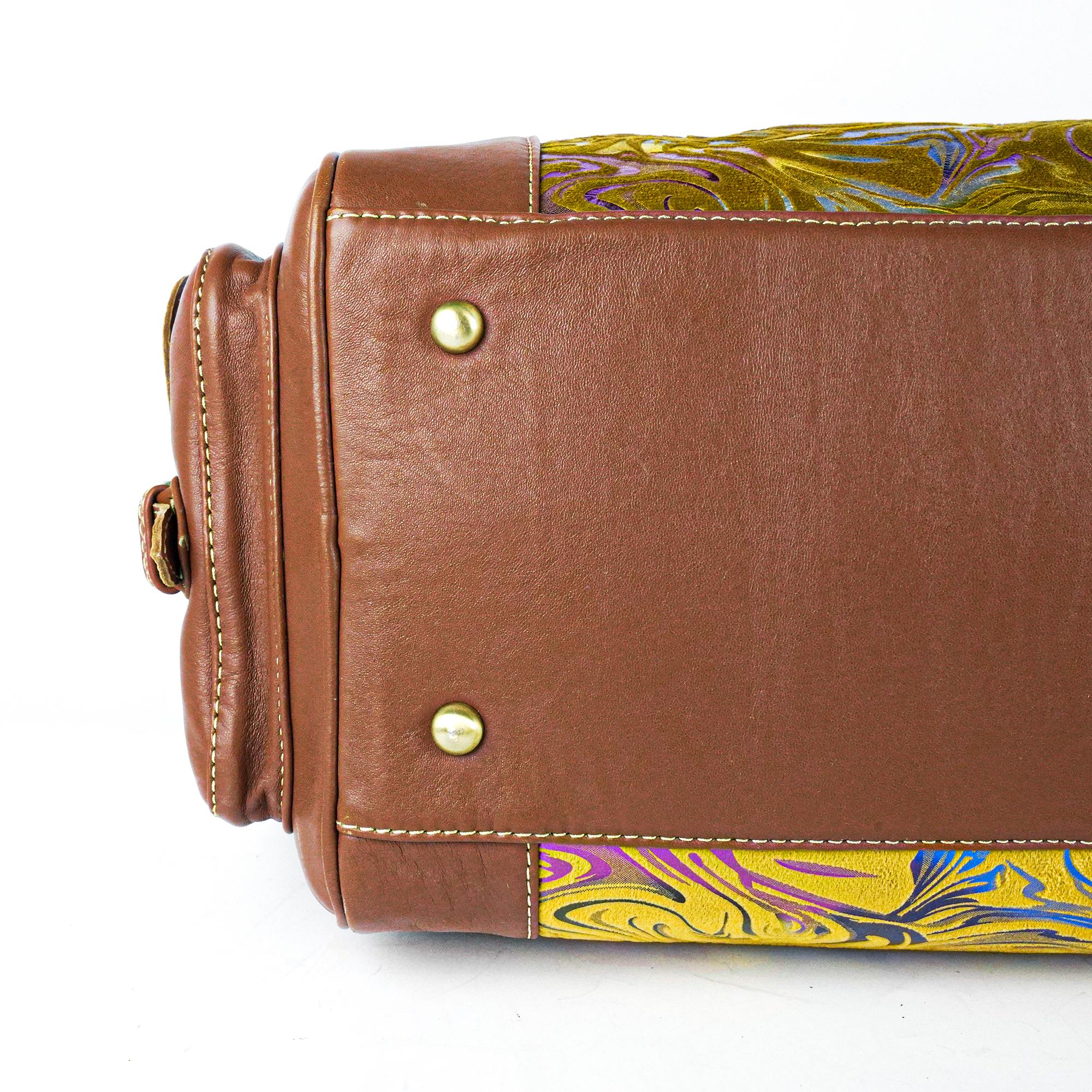 Handmade Kilim Travel Bag – Premium Leather Craftsmanship