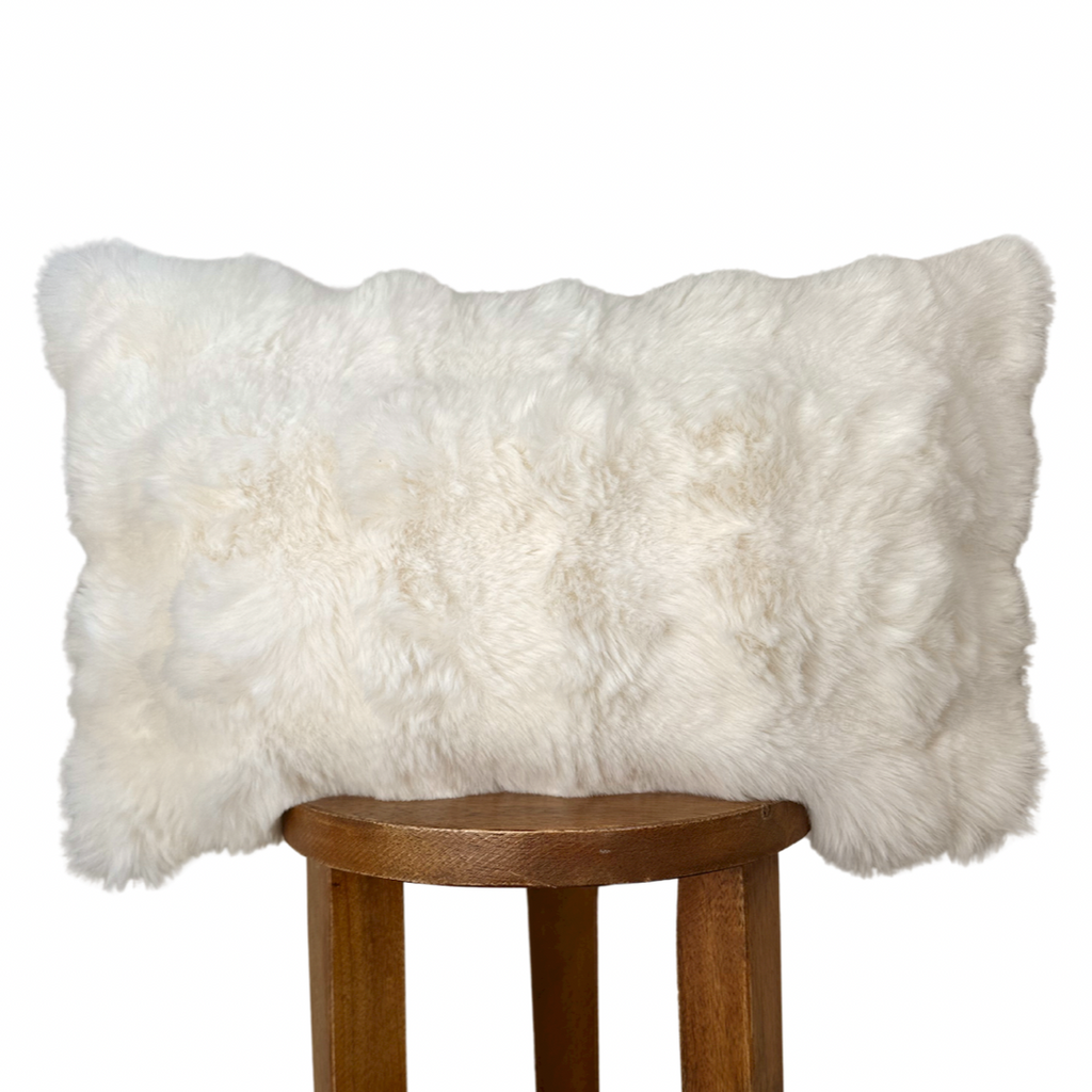 Erie Faux Fur Lumbar Pillow Cover Busa Designs