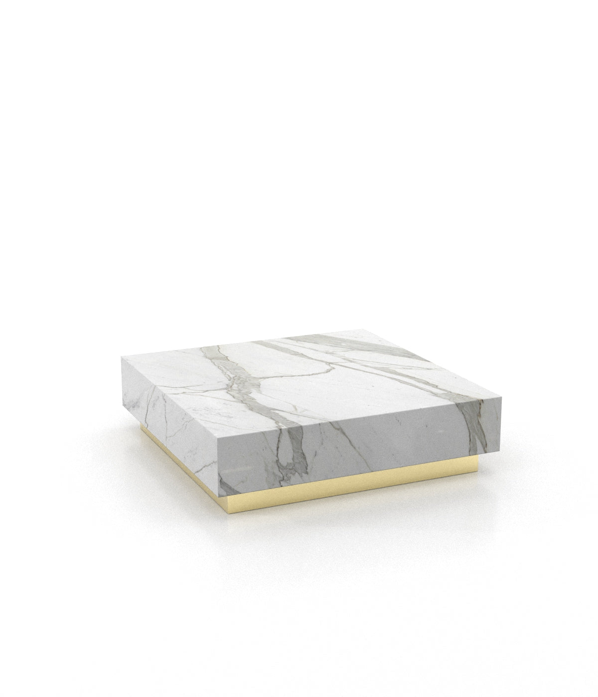 Firenze Square Plinth Coffee Table Zicana Boutique