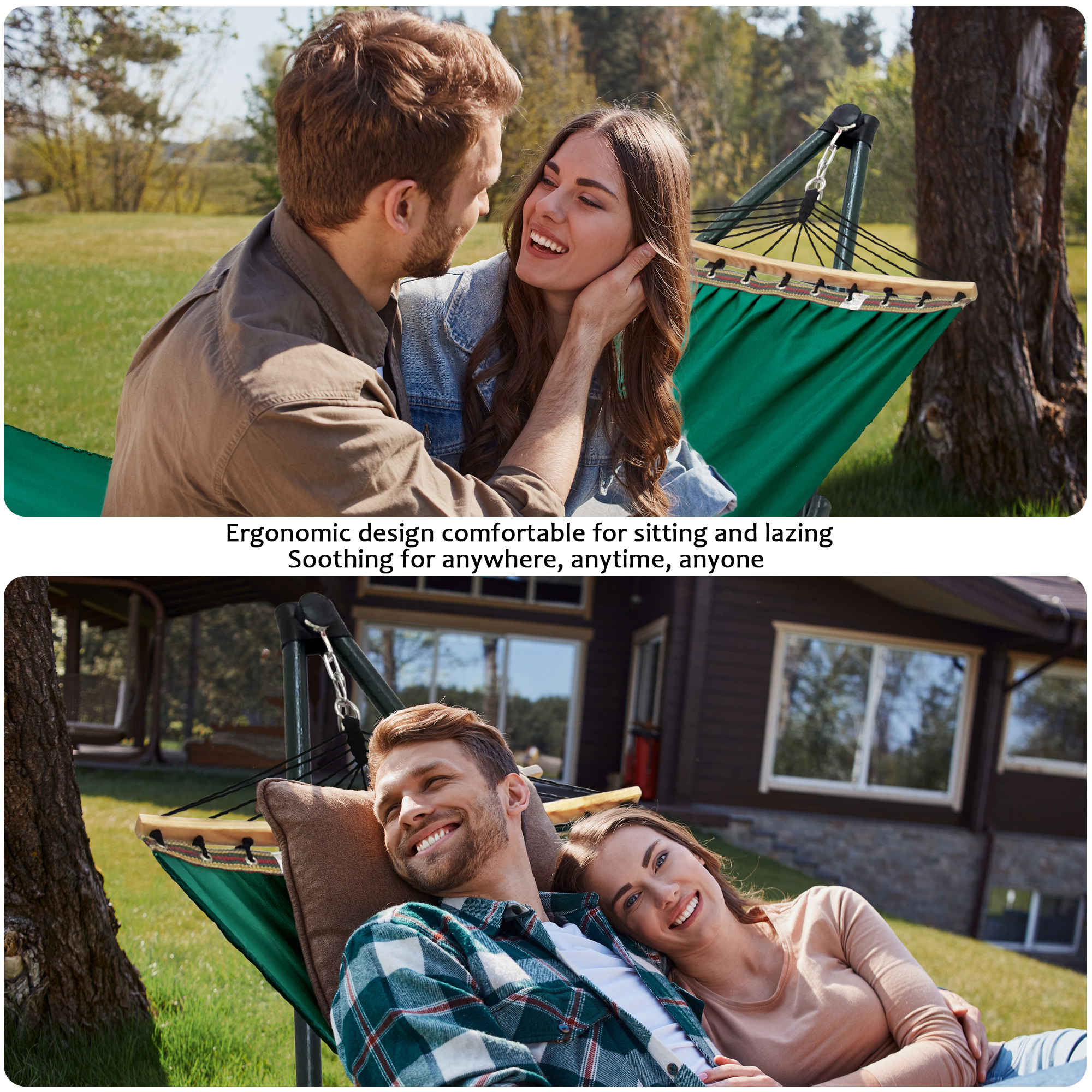 Tranquillo Universal Canvas Hammock Medium Size for Ultimate Comfort and Style Megsu