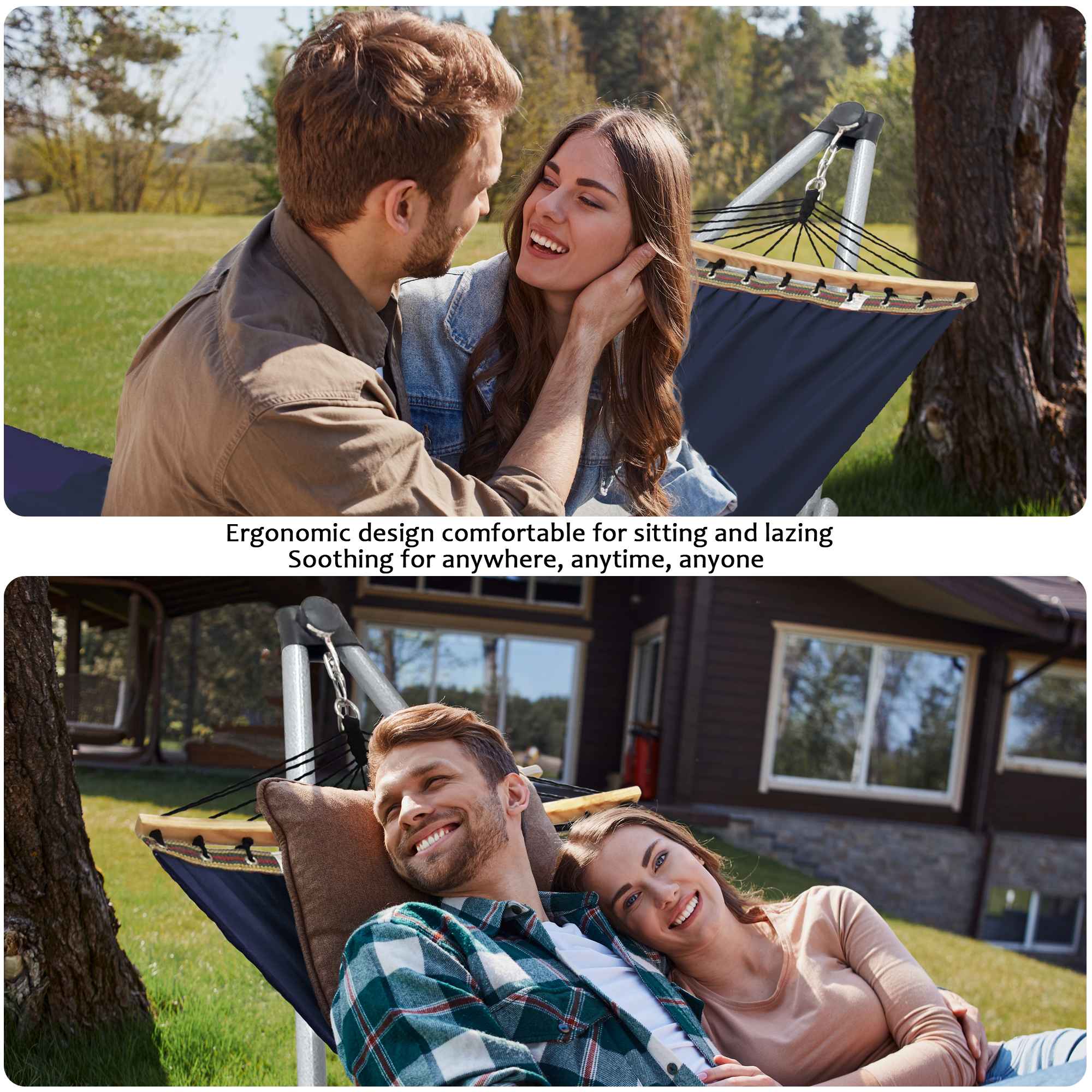 Tranquillo Universal Canvas Hammock Medium Size for Ultimate Comfort and Style Megsu