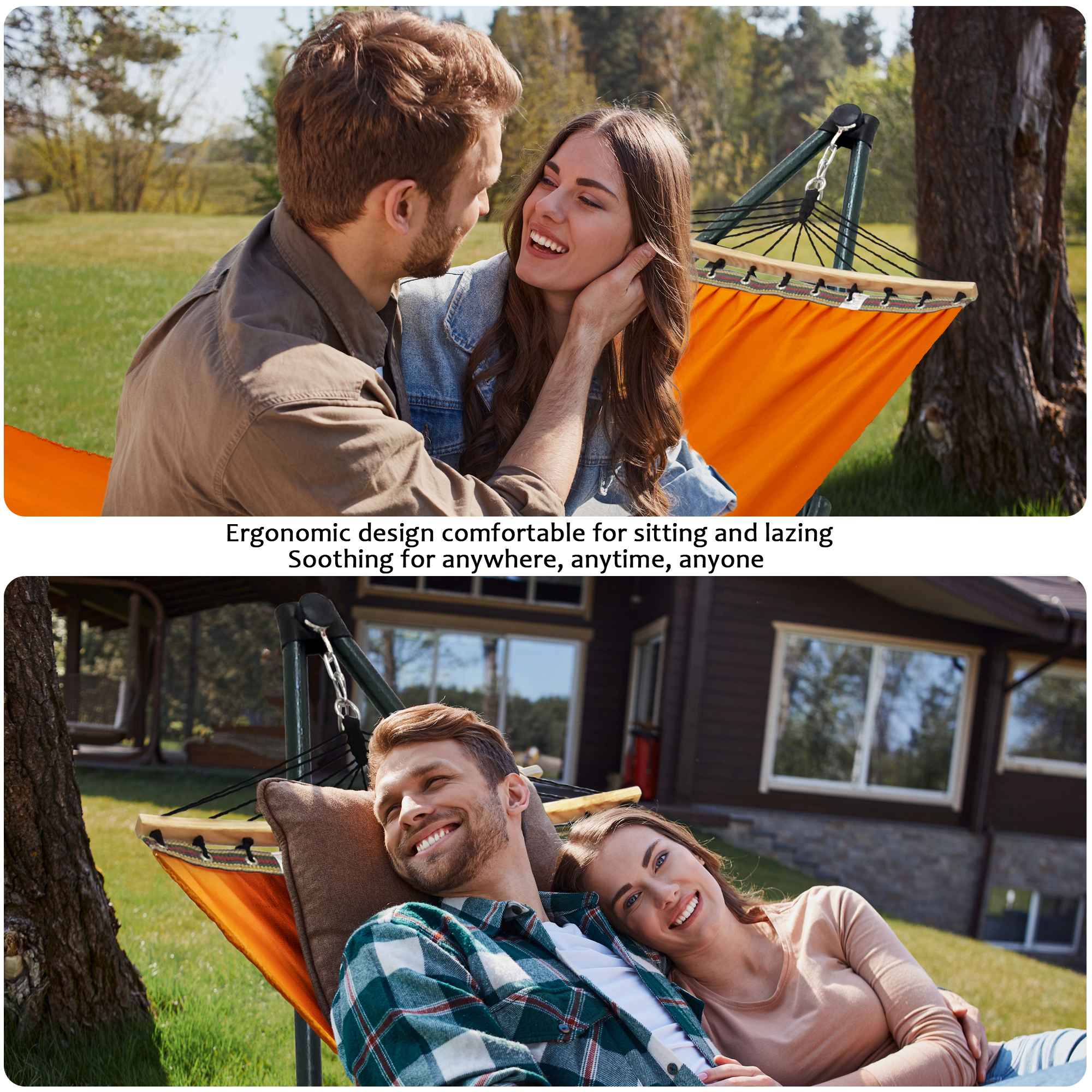 Tranquillo Universal Canvas Hammock Medium Size for Ultimate Comfort and Style Megsu