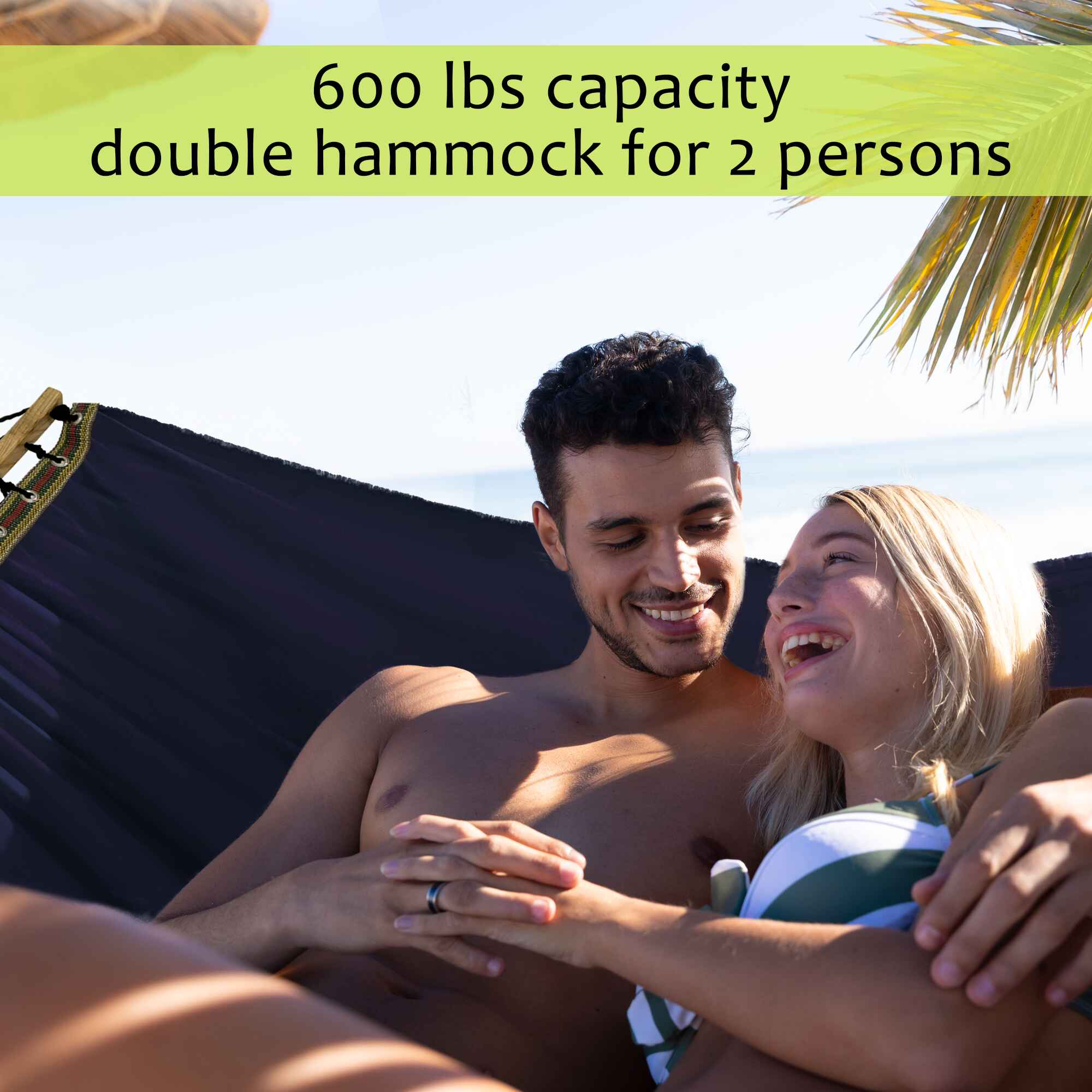 Tranquillo Universal Canvas Double Hammock for Ultimate Relaxation Megsu