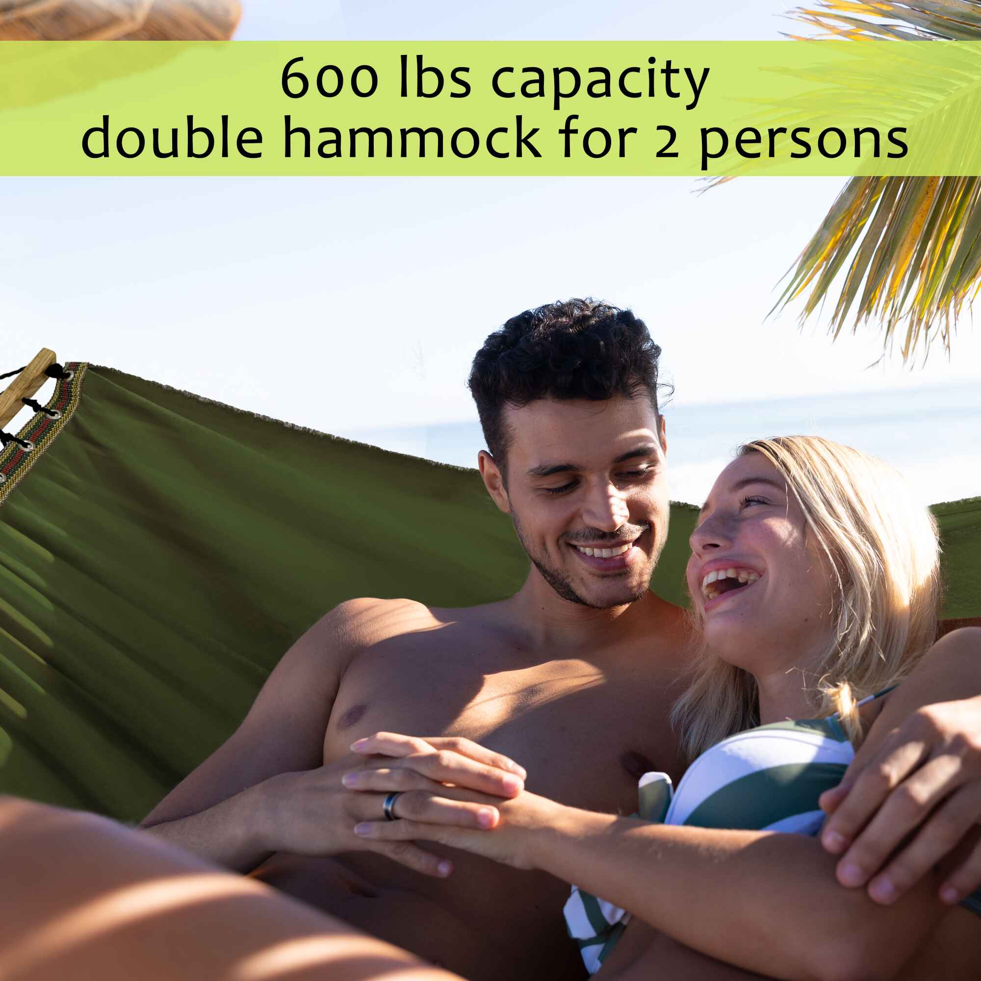 Tranquillo Universal Canvas Double Hammock for Ultimate Relaxation Megsu