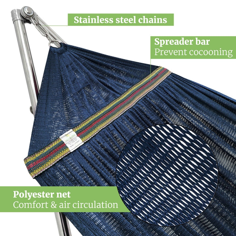 Tranquillo Universal Stainless Steel Hammock Stand for Ultimate Relaxation Megsu