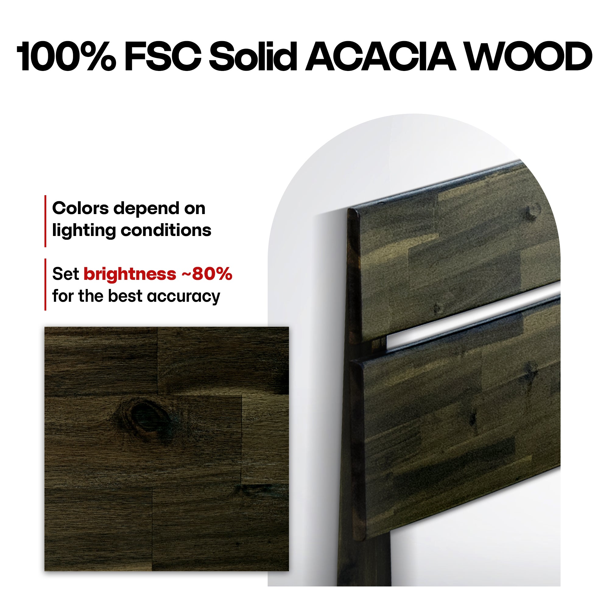 Aurora Solid Wood Bed Frame Megsu