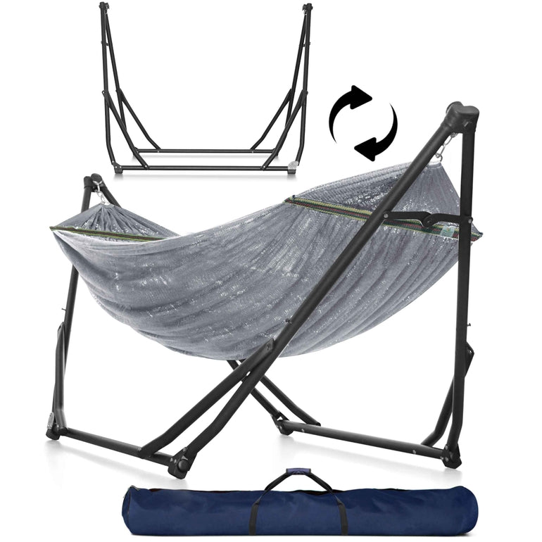 Tranquillo UniGen Transforming Hammock Stand for Ultimate Relaxation Megsu