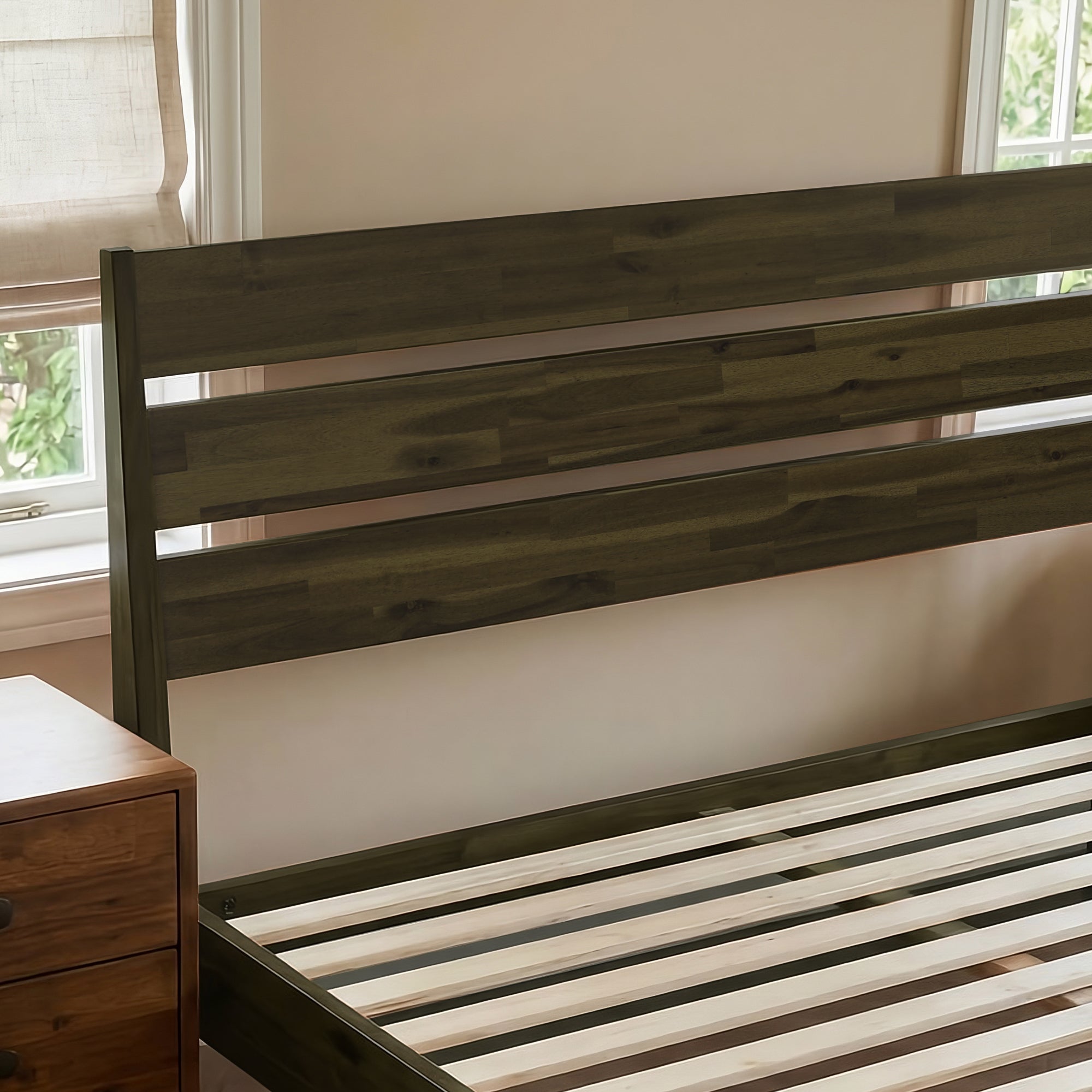 Emery Solid Wood Bed Frame Megsu