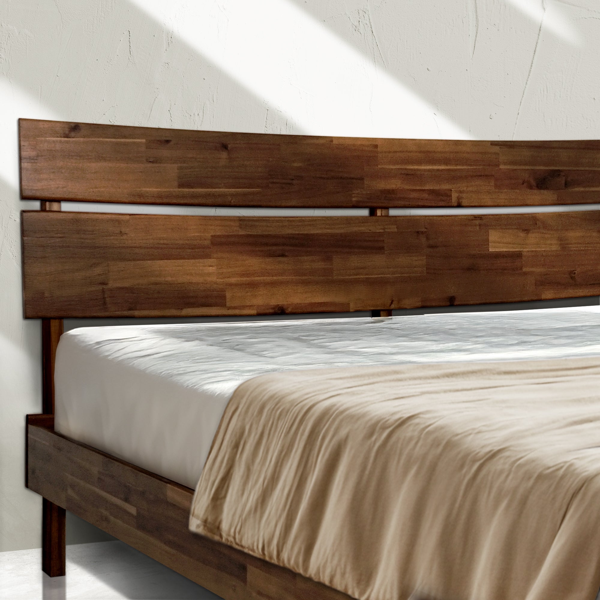Aurora Solid Wood Bed Frame Megsu