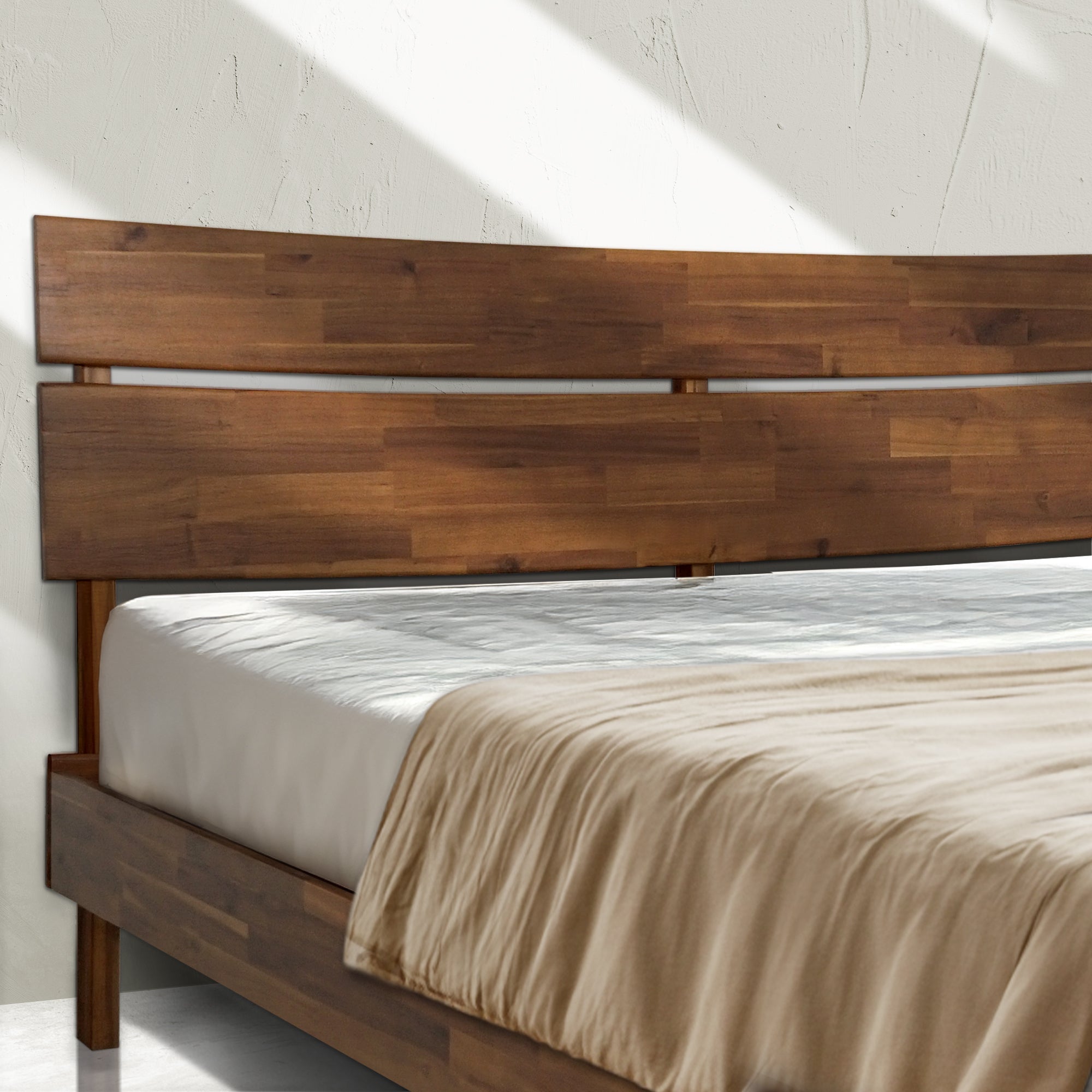 Aurora Solid Wood Bed Frame Megsu