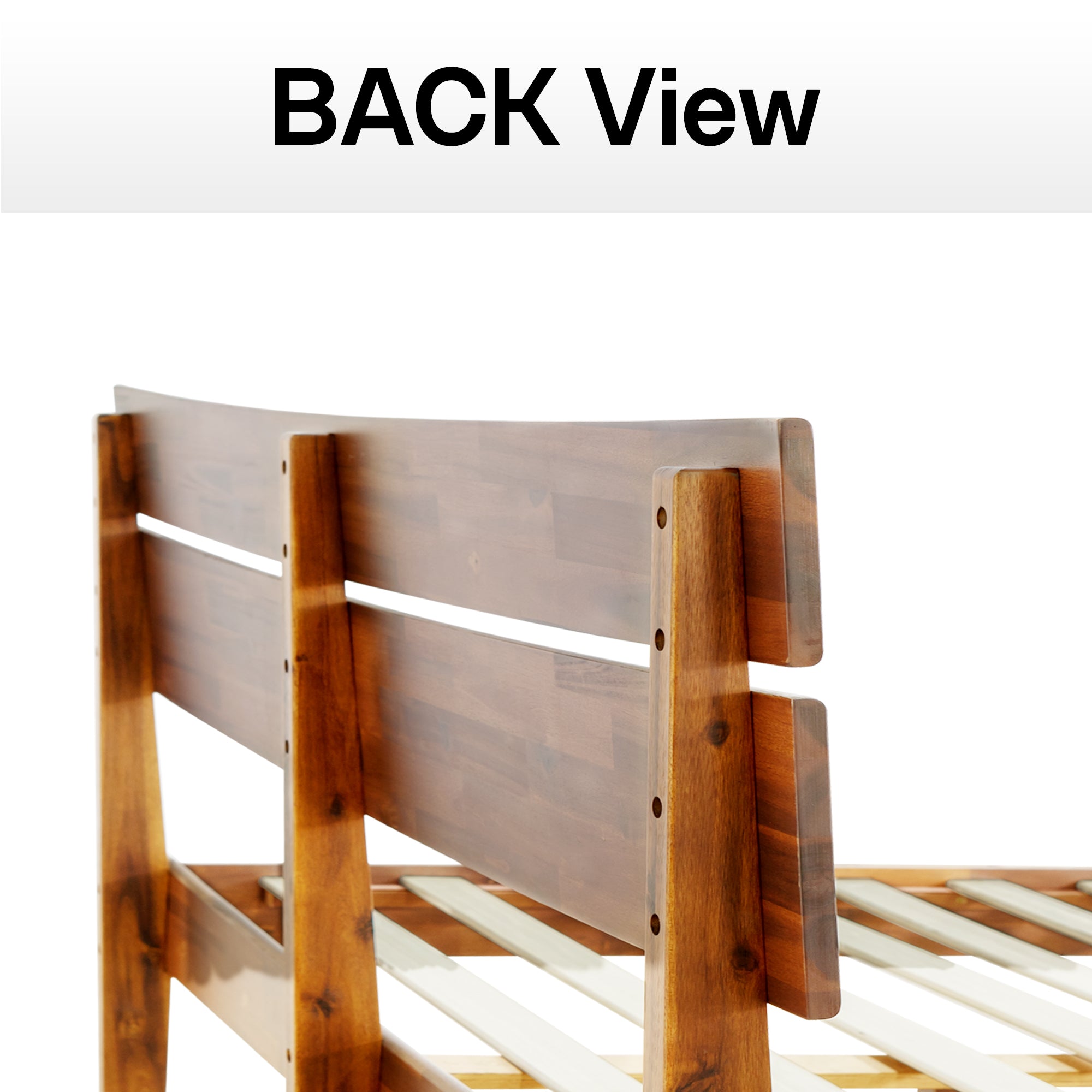 Aurora Solid Wood Bed Frame Megsu