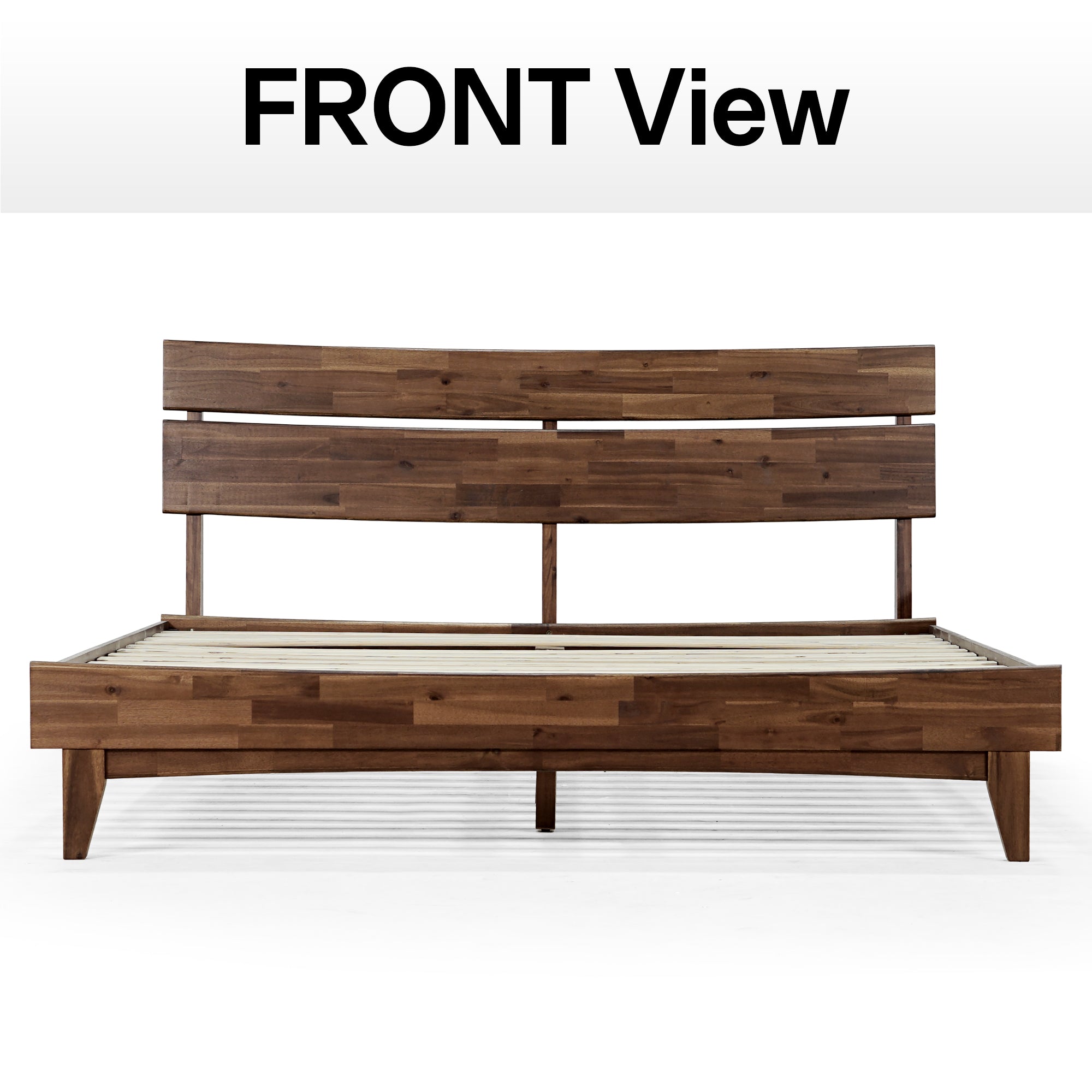 Aurora Solid Wood Bed Frame Megsu