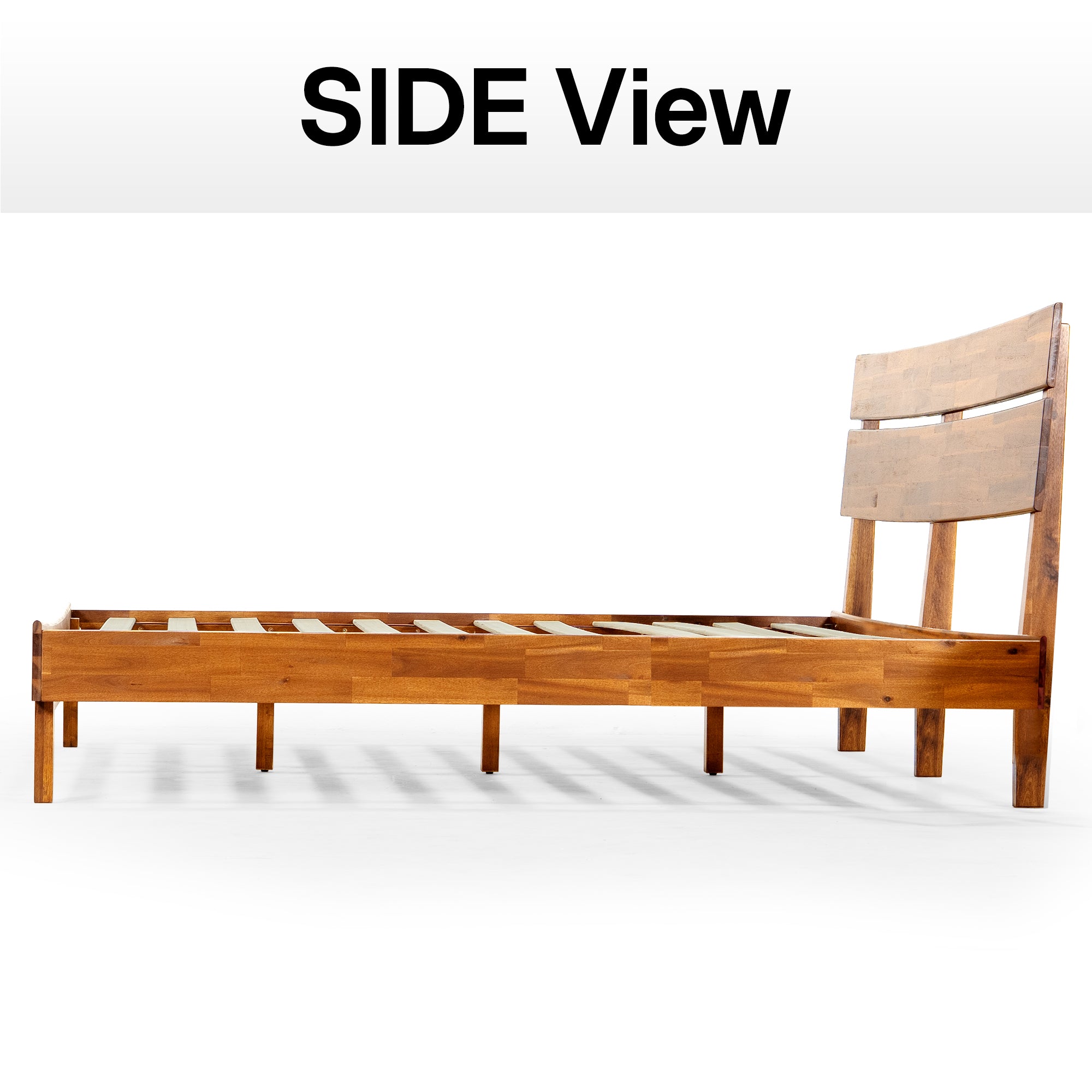 Aurora Solid Wood Bed Frame Megsu