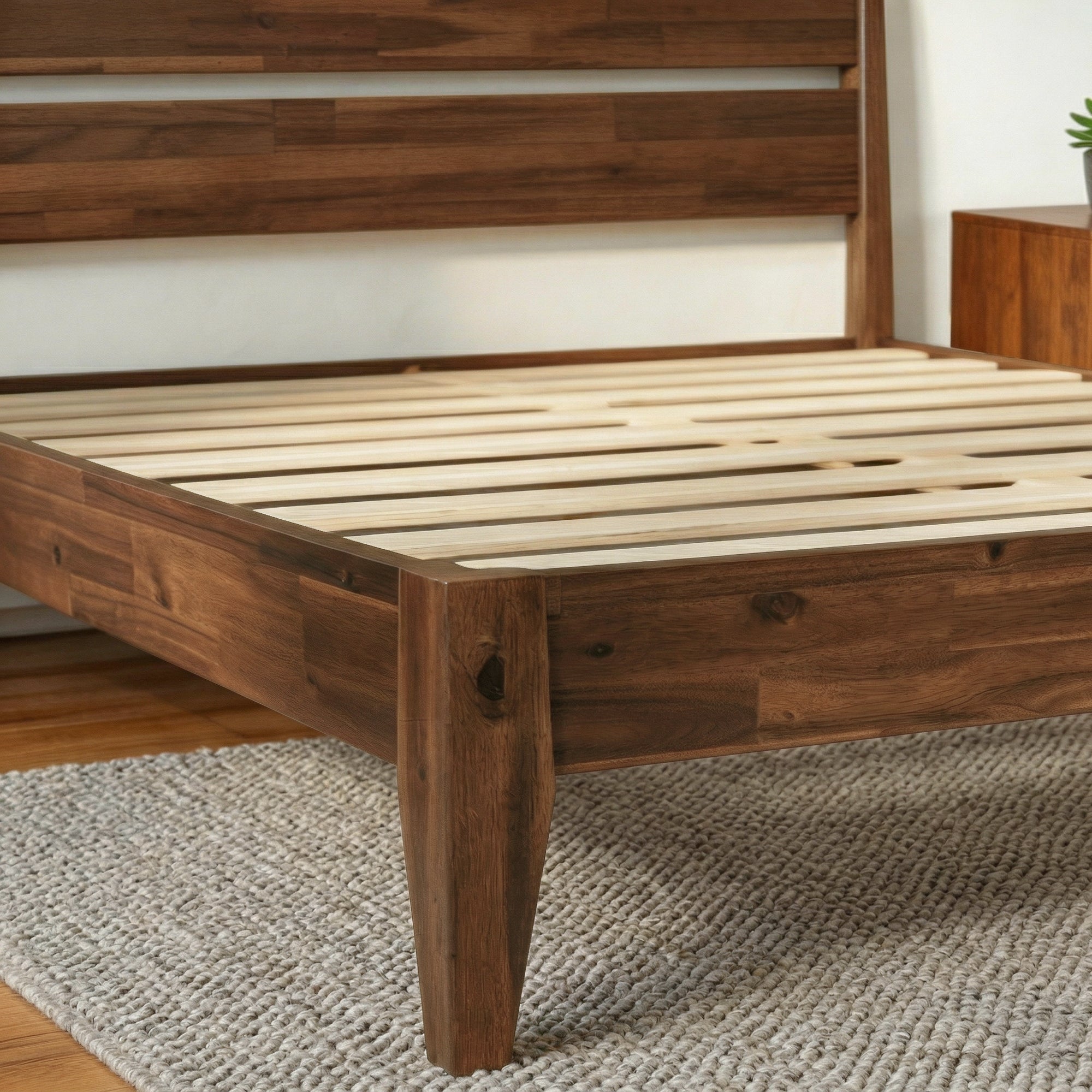 Emery Solid Wood Bed Frame Megsu