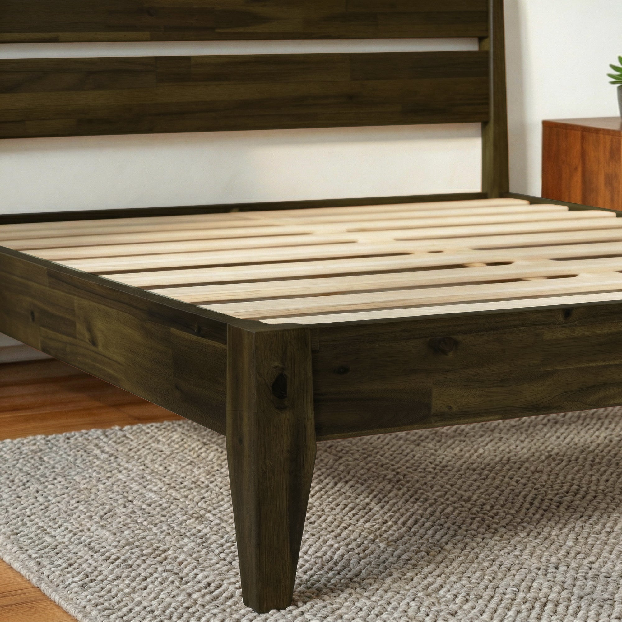 Emery Solid Wood Bed Frame Megsu