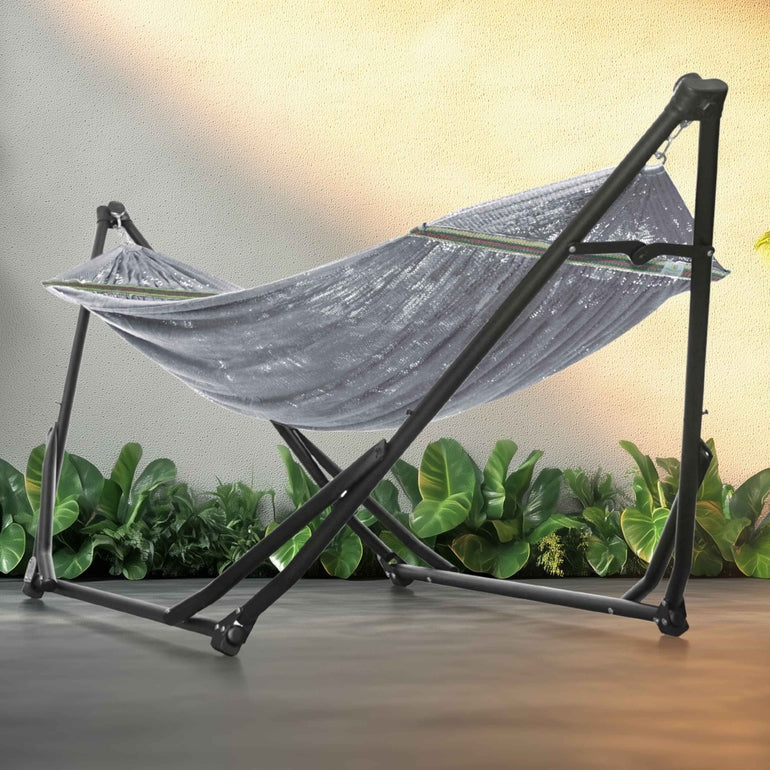 Tranquillo UniGen Transforming Hammock Stand for Ultimate Relaxation Megsu