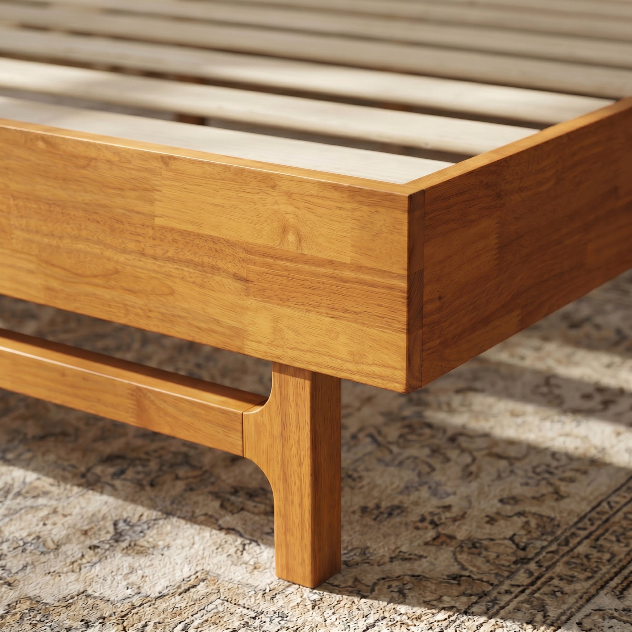 Elara Solid Wood Bed Frame Megsu
