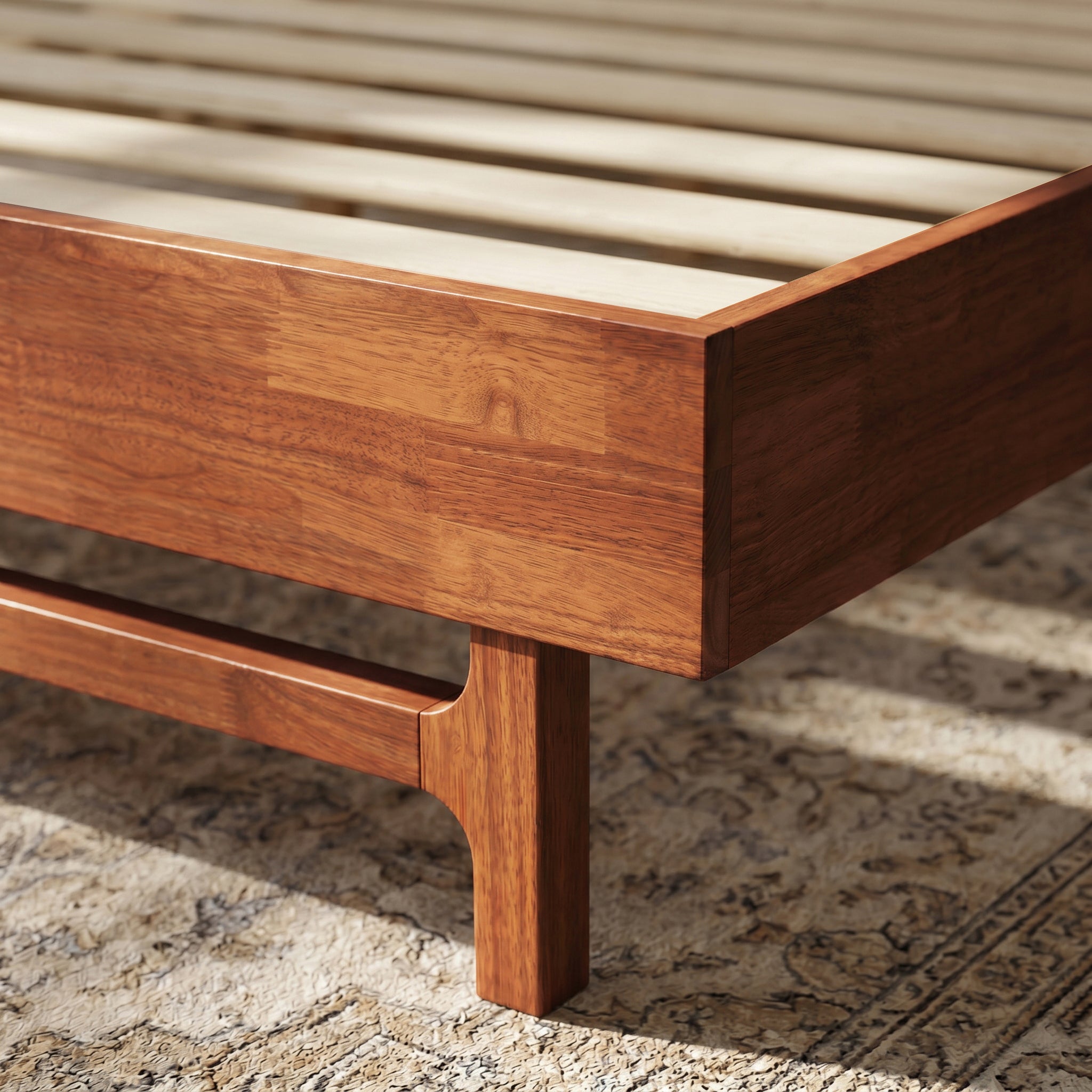 Elara Solid Wood Bed Frame Megsu