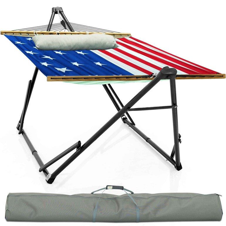 Tranquillo Unity Canvas Hammock Stand for Ultimate Relaxation Megsu