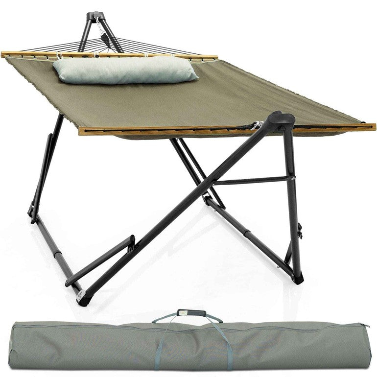 Tranquillo Unity Canvas Hammock Stand for Ultimate Relaxation Megsu