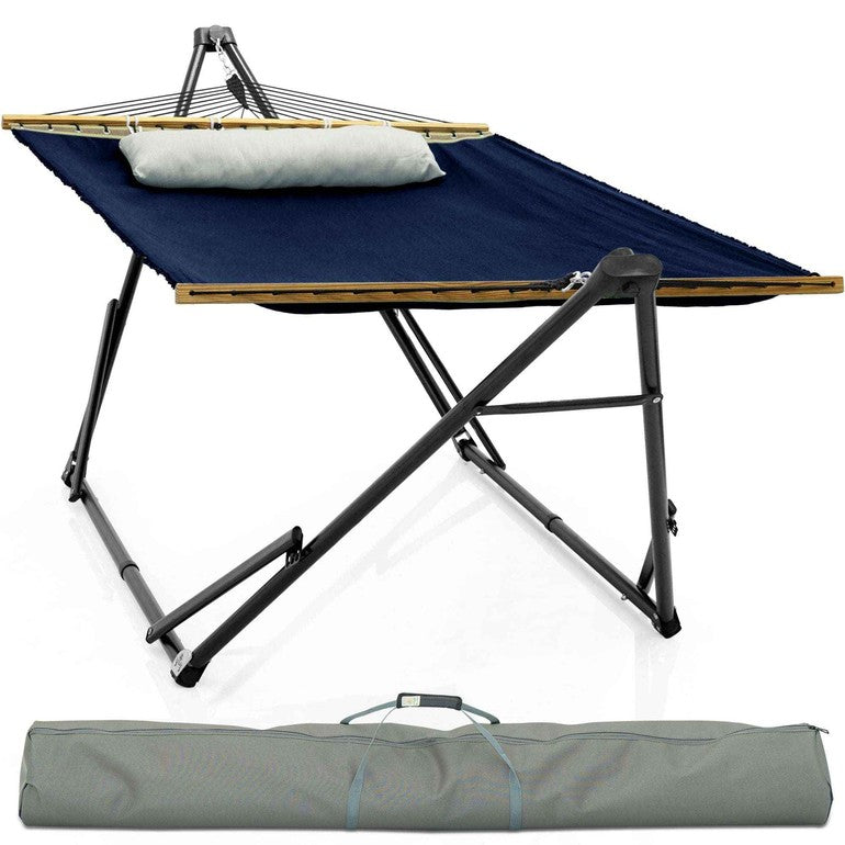 Tranquillo Unity Canvas Hammock Stand for Ultimate Relaxation Megsu