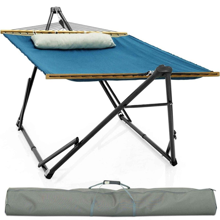 Tranquillo Unity Canvas Hammock Stand for Ultimate Relaxation Megsu