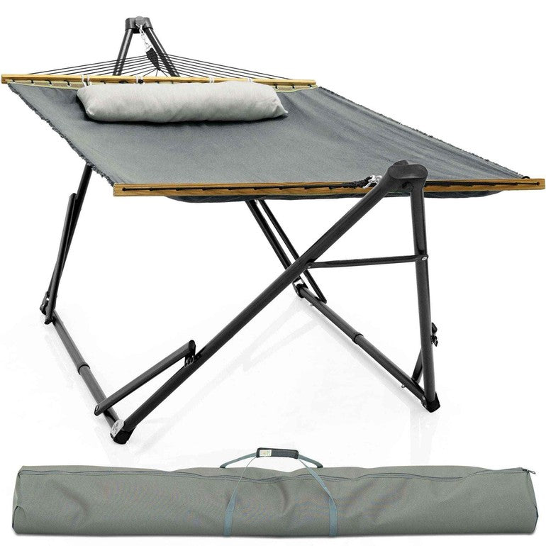 Tranquillo Unity Canvas Hammock Stand for Ultimate Relaxation Megsu