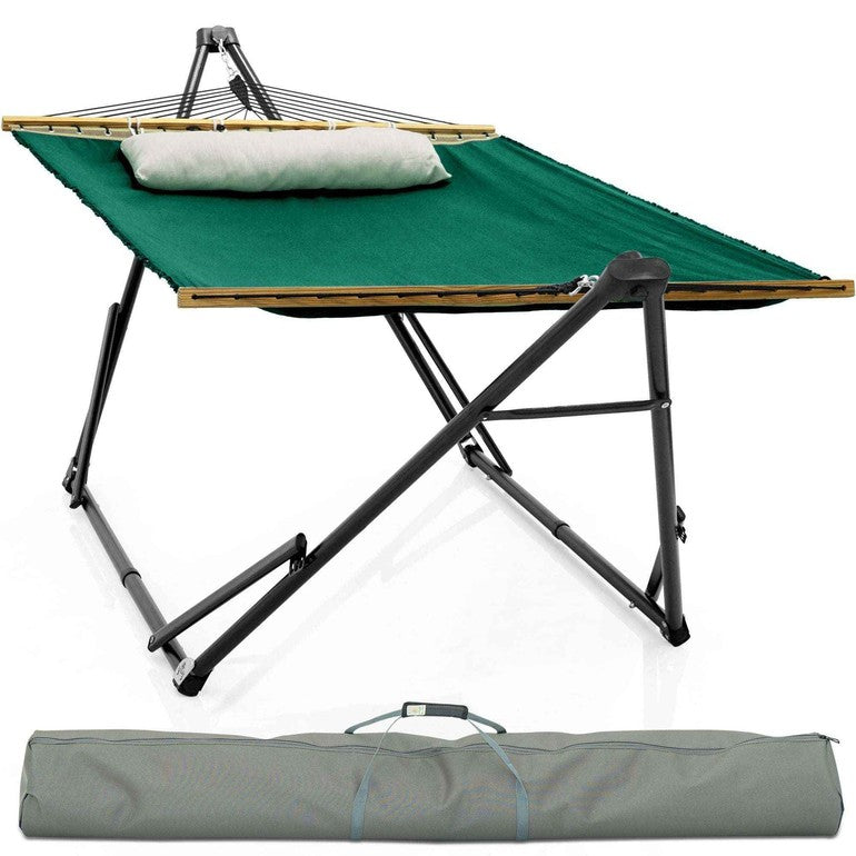 Tranquillo Unity Canvas Hammock Stand for Ultimate Relaxation Megsu