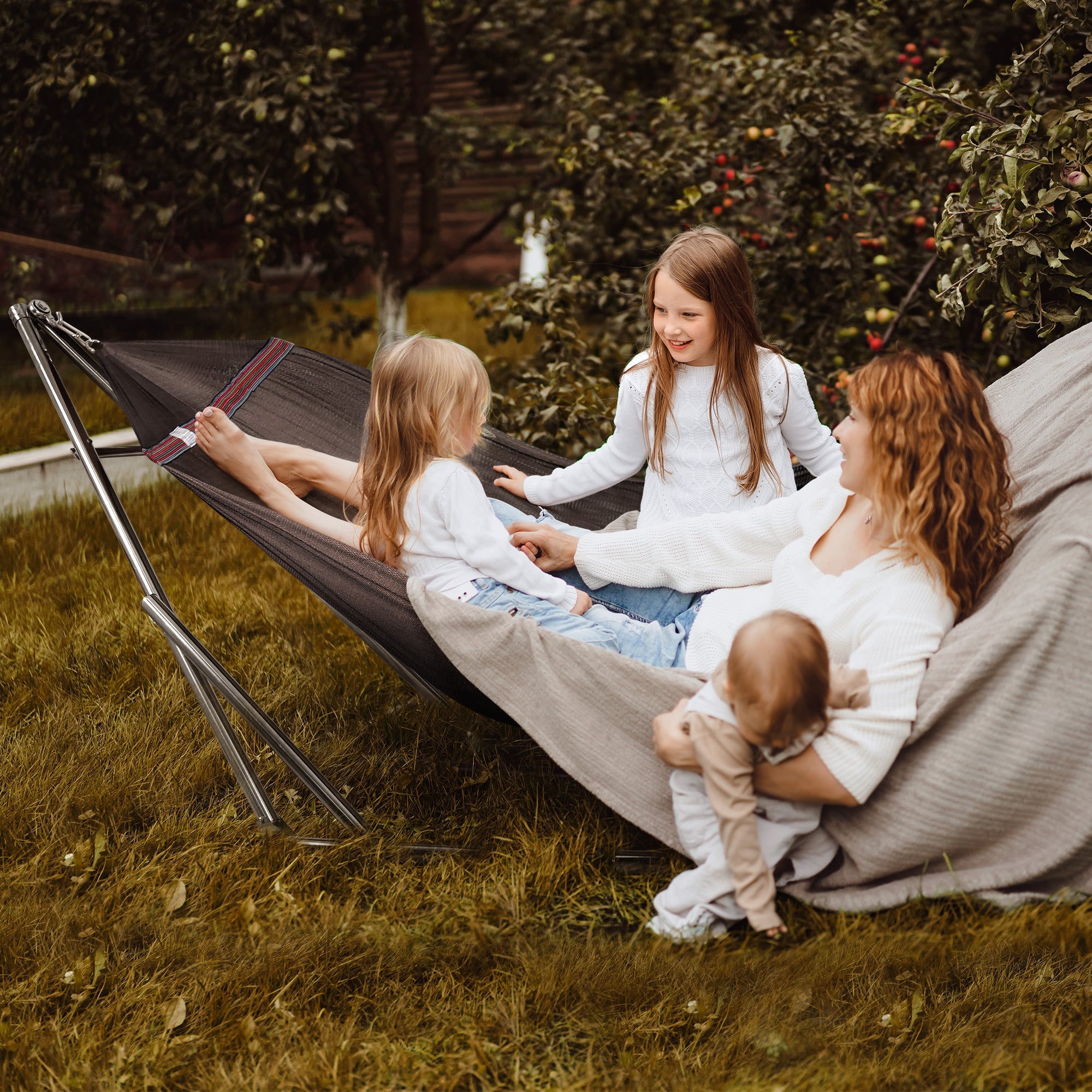 Tranquillo Original Stainless Steel Hammock Stand for Ultimate Relaxation Megsu