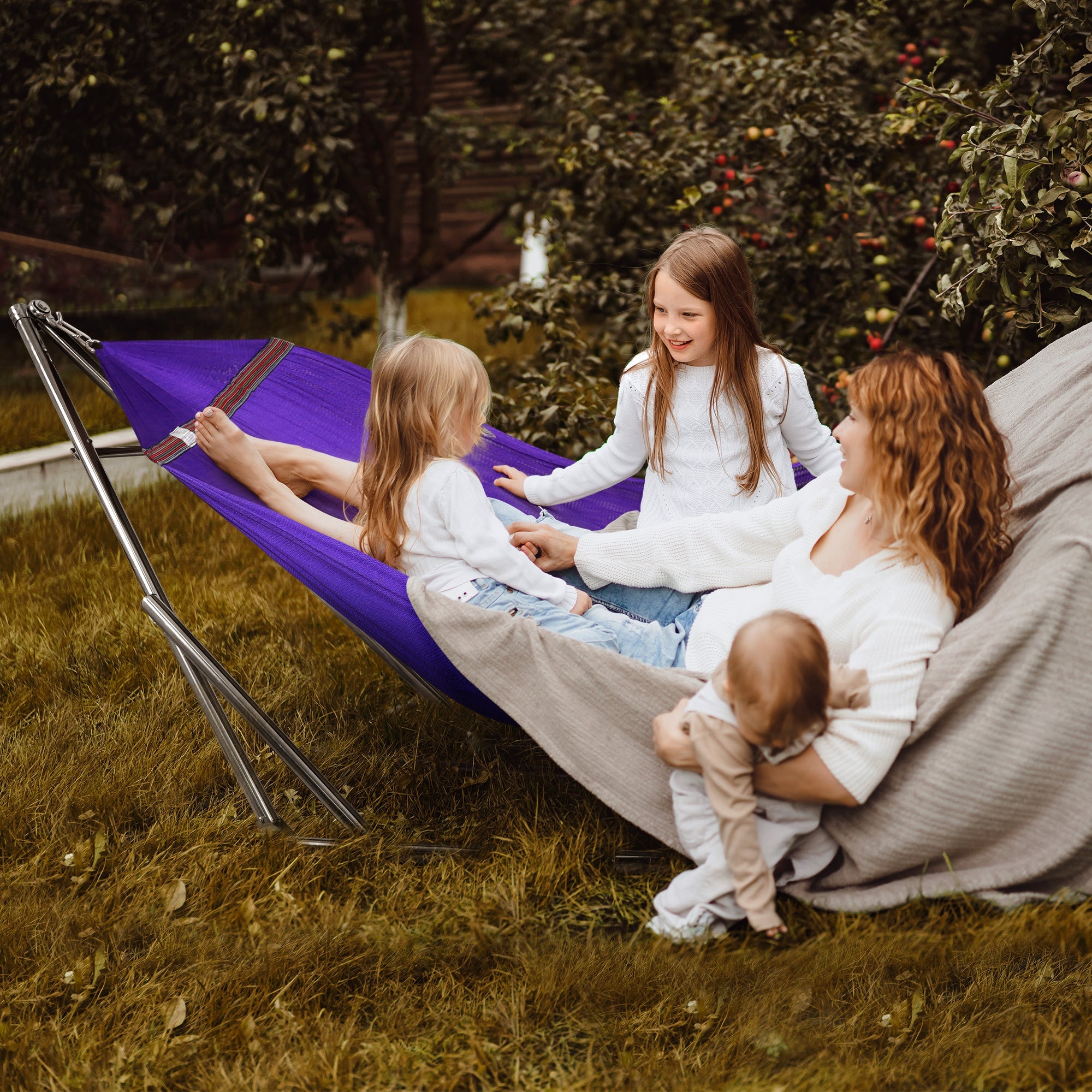 Tranquillo Original Stainless Steel Hammock Stand for Ultimate Relaxation Megsu