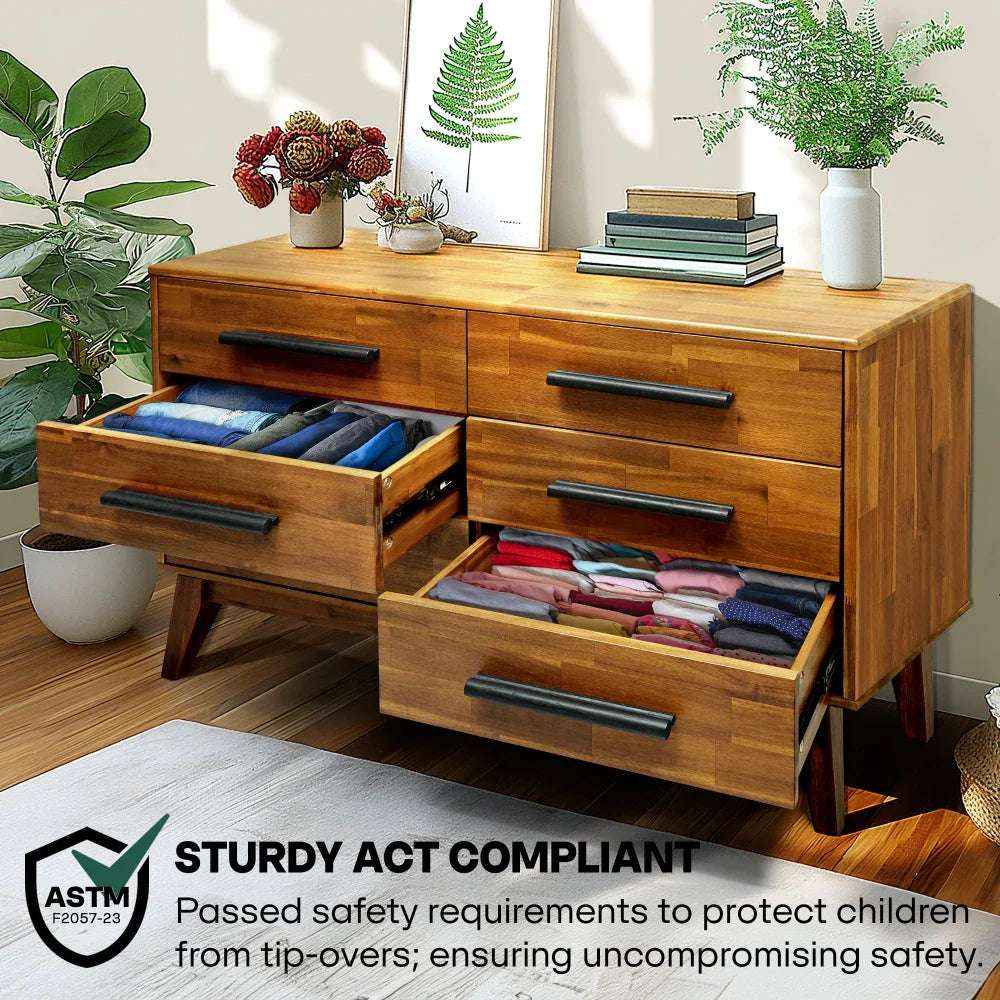 Legacy Solid Wood Dresser Megsu