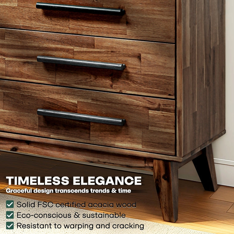 Legacy Solid Wood Dresser Megsu