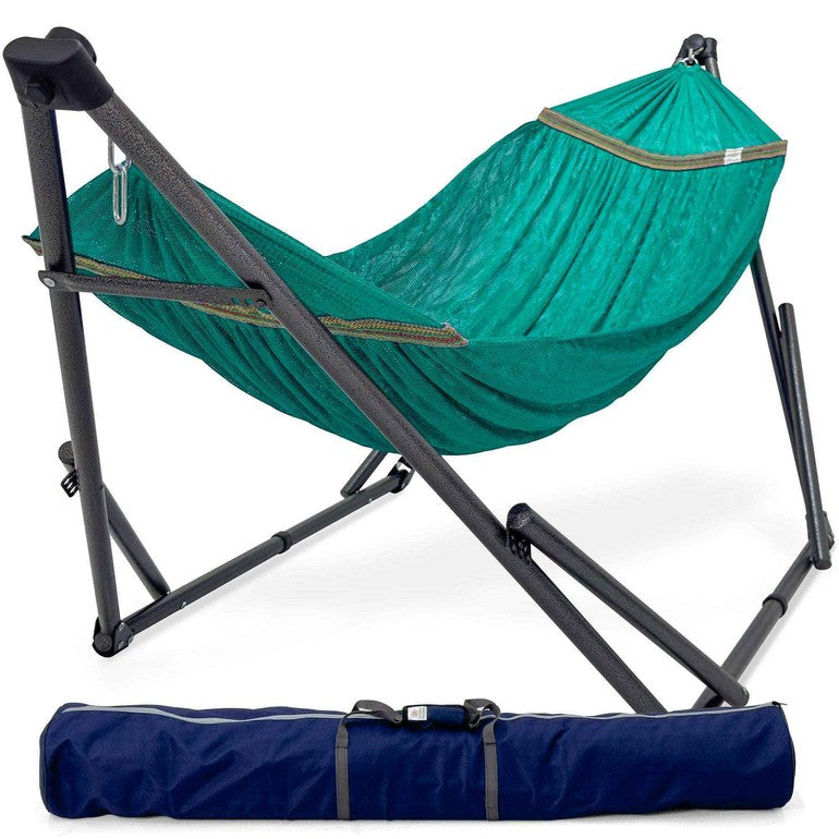 Tranquillo Original Collapsible Hammock with Stand for Ultimate Relaxation Megsu
