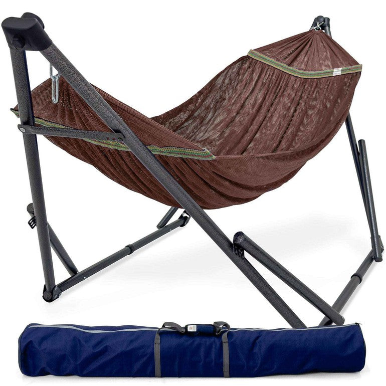 Tranquillo Original Collapsible Hammock with Stand for Ultimate Relaxation Megsu